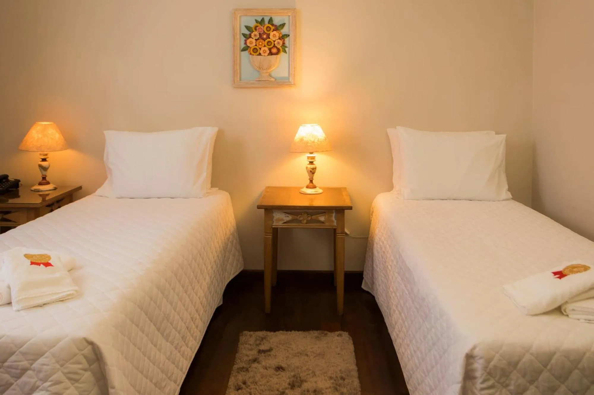 Bed in Pousada Ouro de Minas