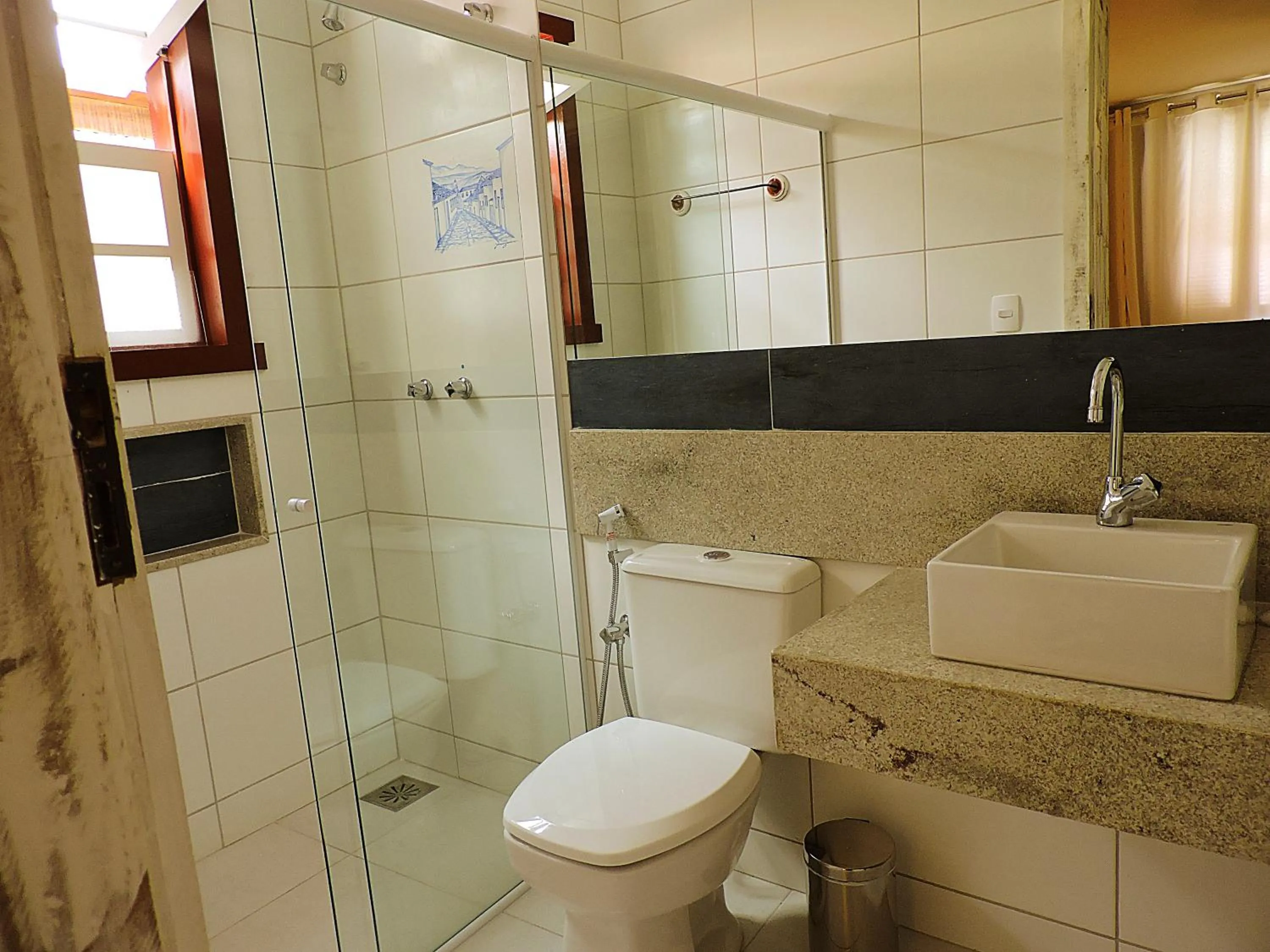 Bathroom in Pousada Ouro de Minas