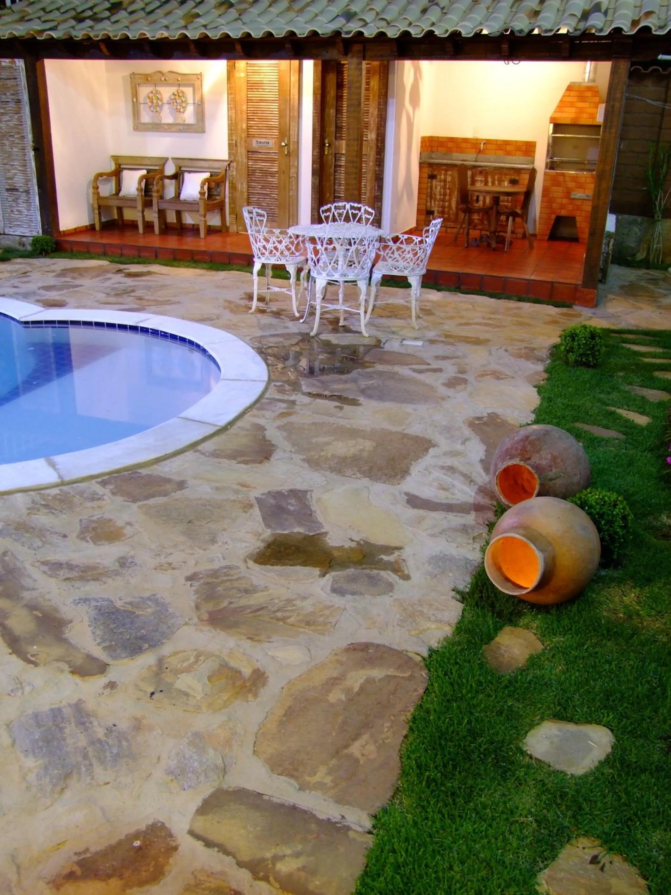Garden in Pousada Ouro de Minas