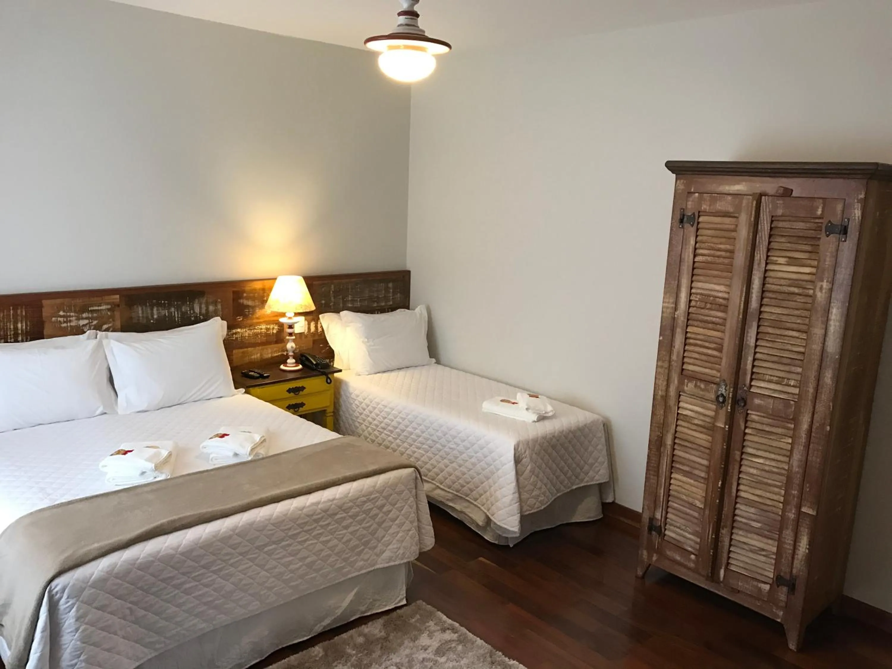 Bed in Pousada Ouro de Minas