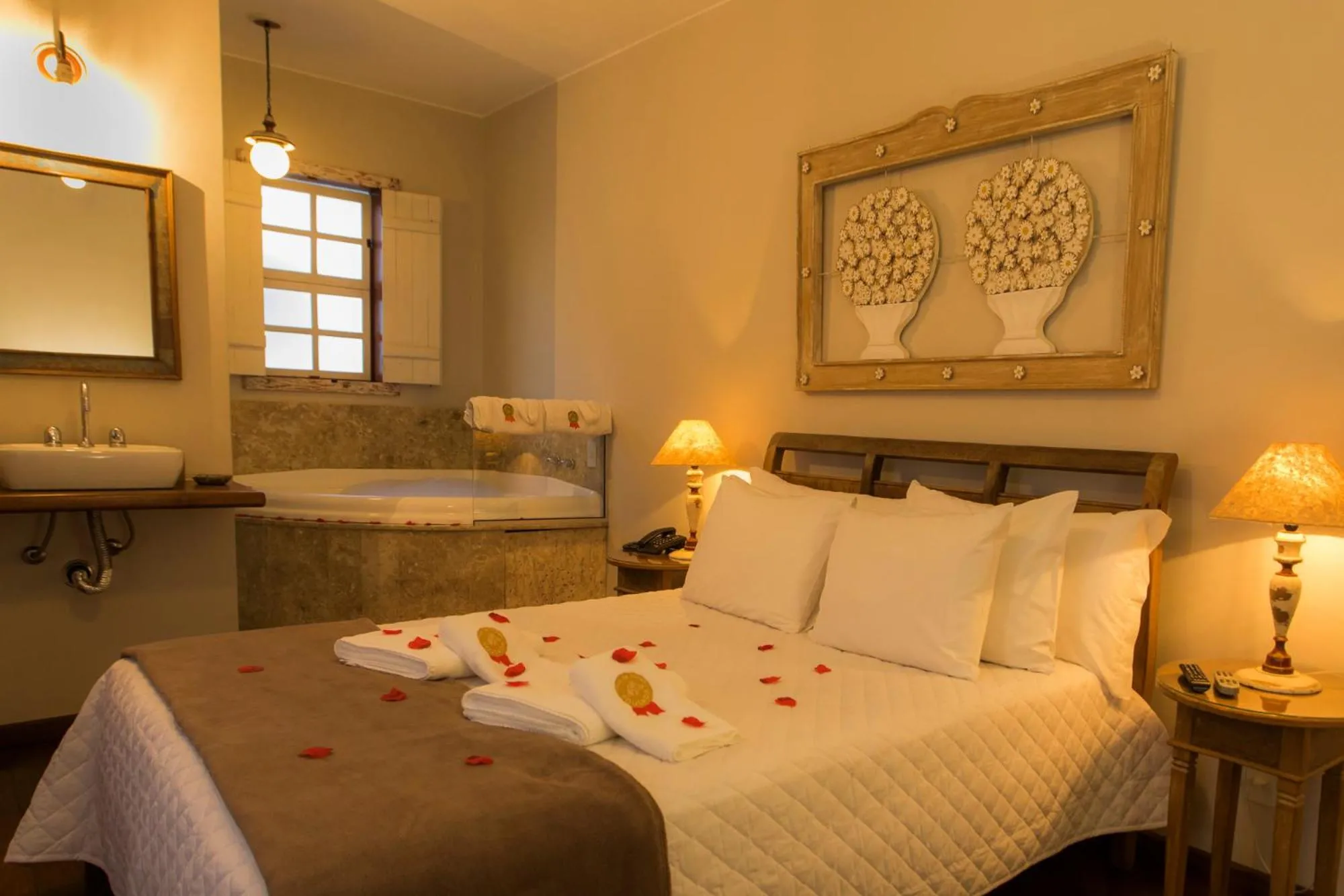 Bed in Pousada Ouro de Minas
