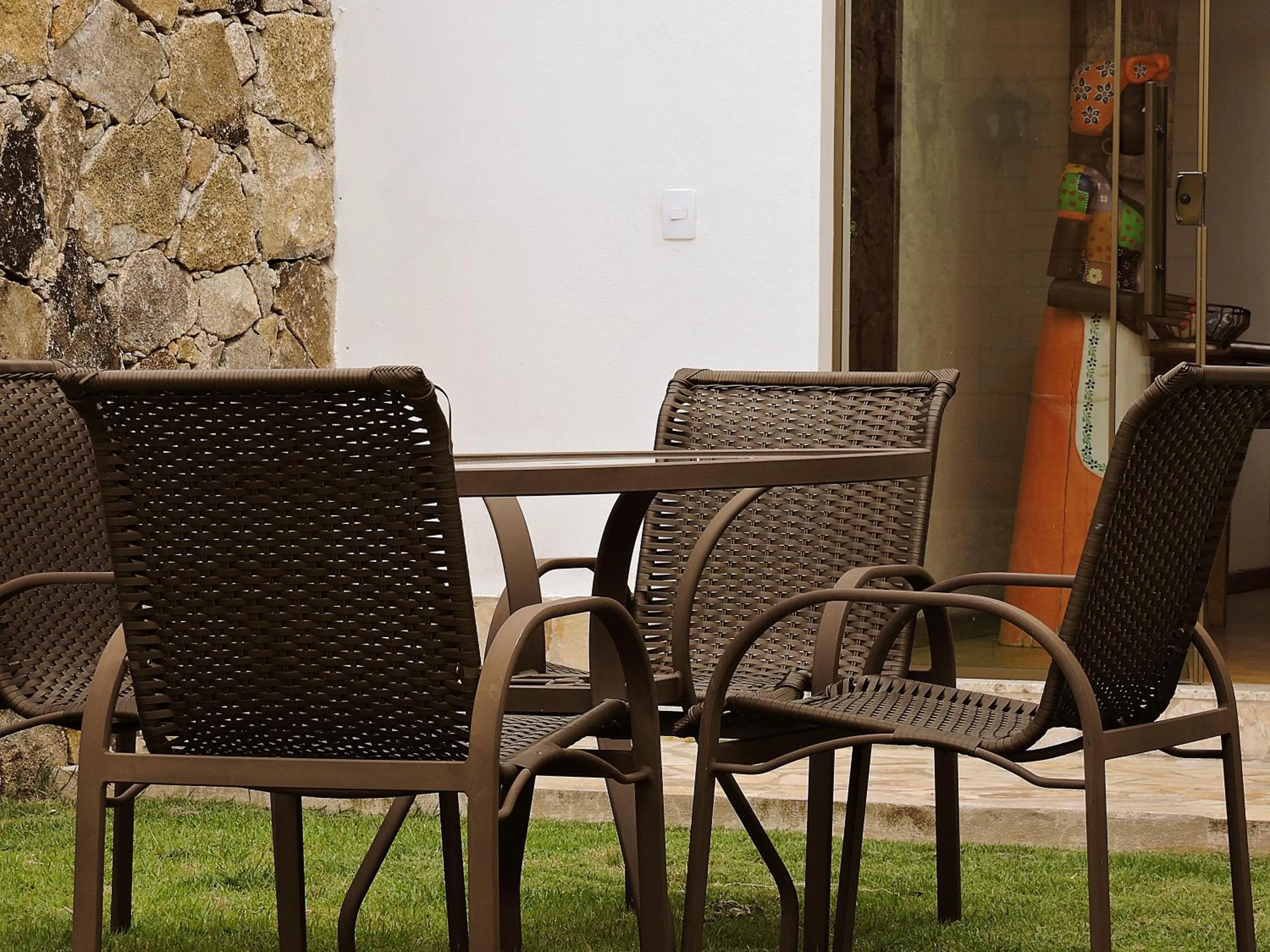Patio in Pousada Ouro de Minas