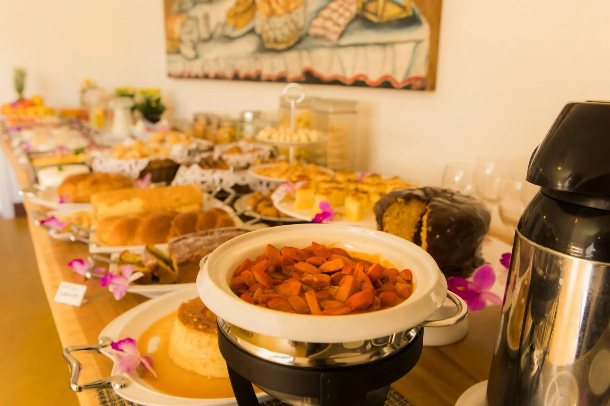 Food and drinks in Pousada Ouro de Minas