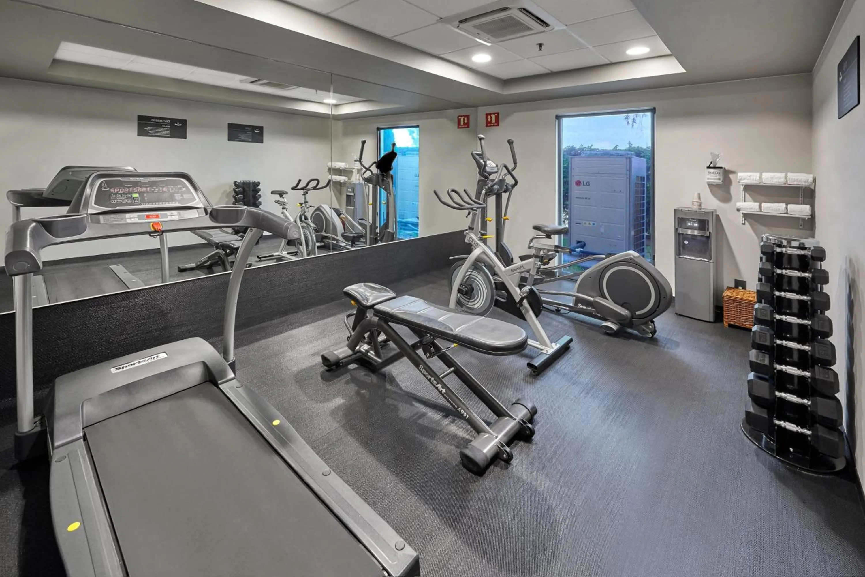 Fitness centre/facilities in City Express by Marriott San Luis Potosi Zona Industrial