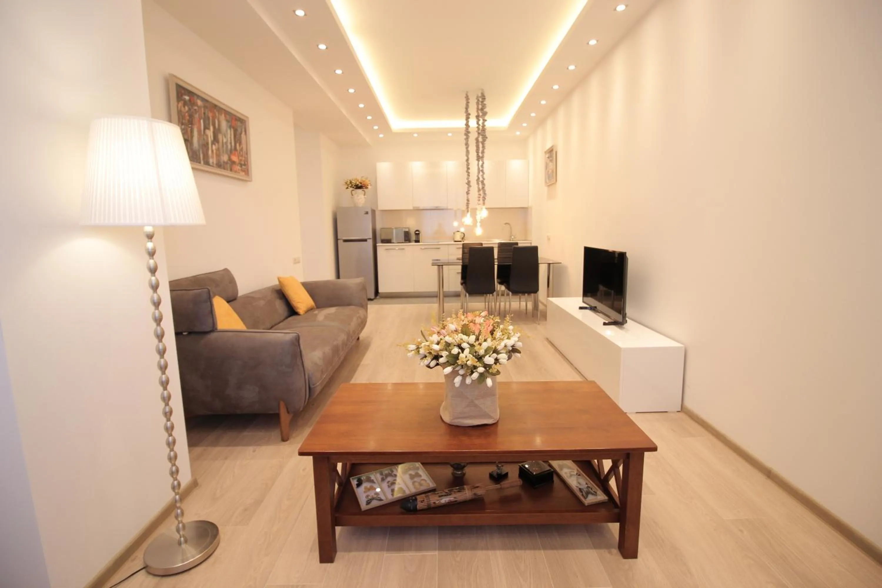 Living room in Superior Apartments