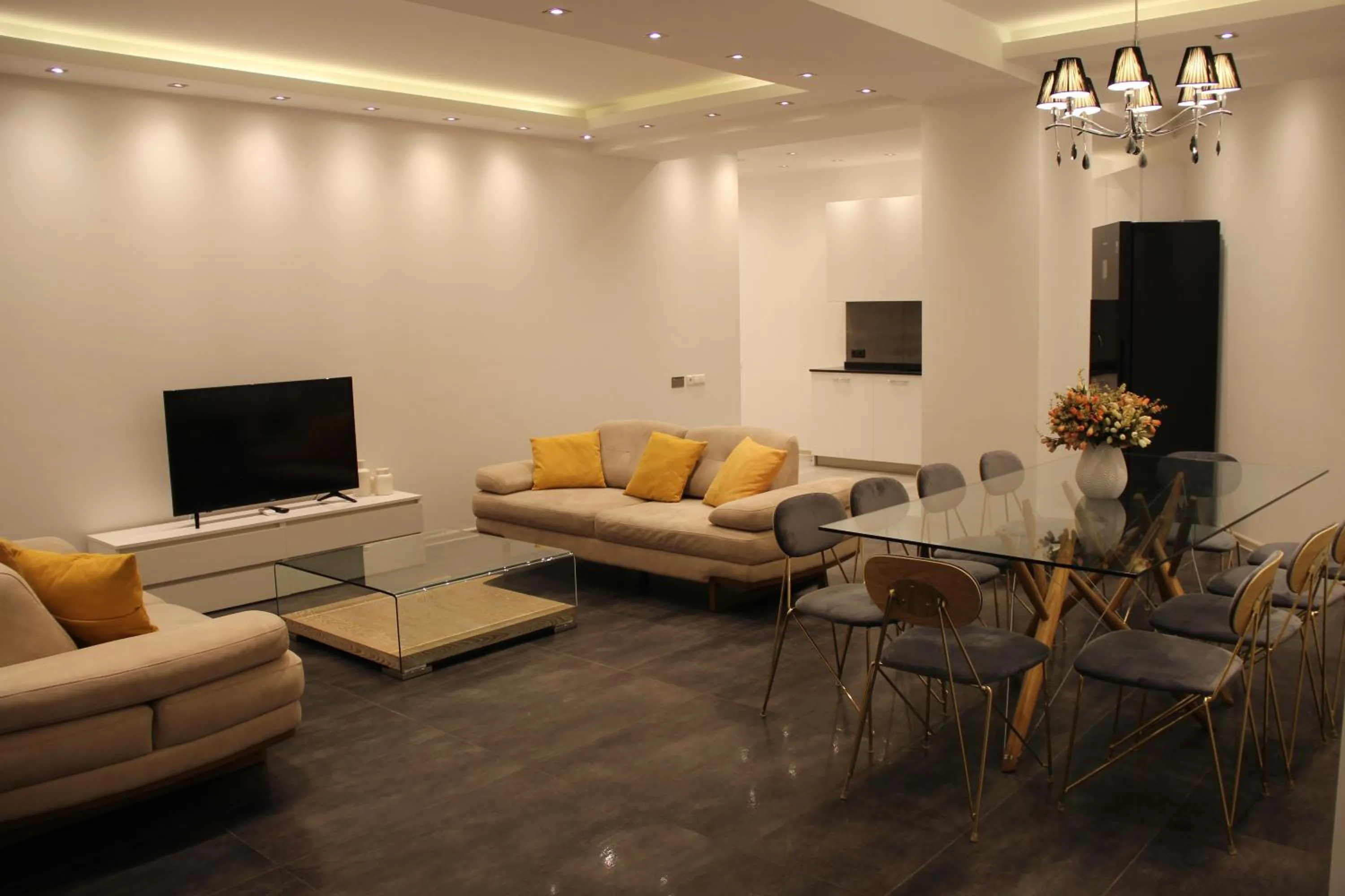 Communal lounge/ TV room in Superior Apartments