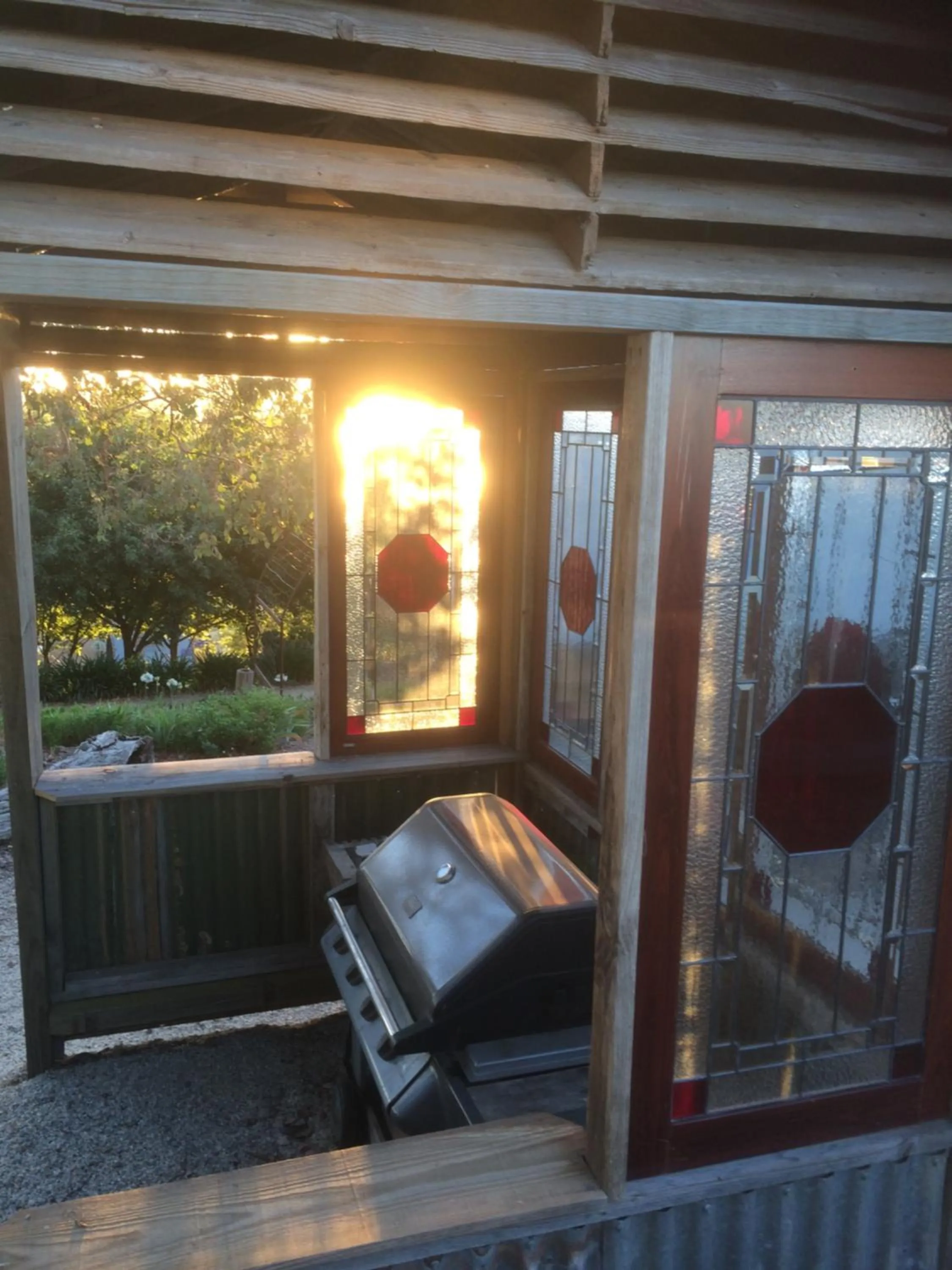 BBQ facilities in Inspiring Views B&B