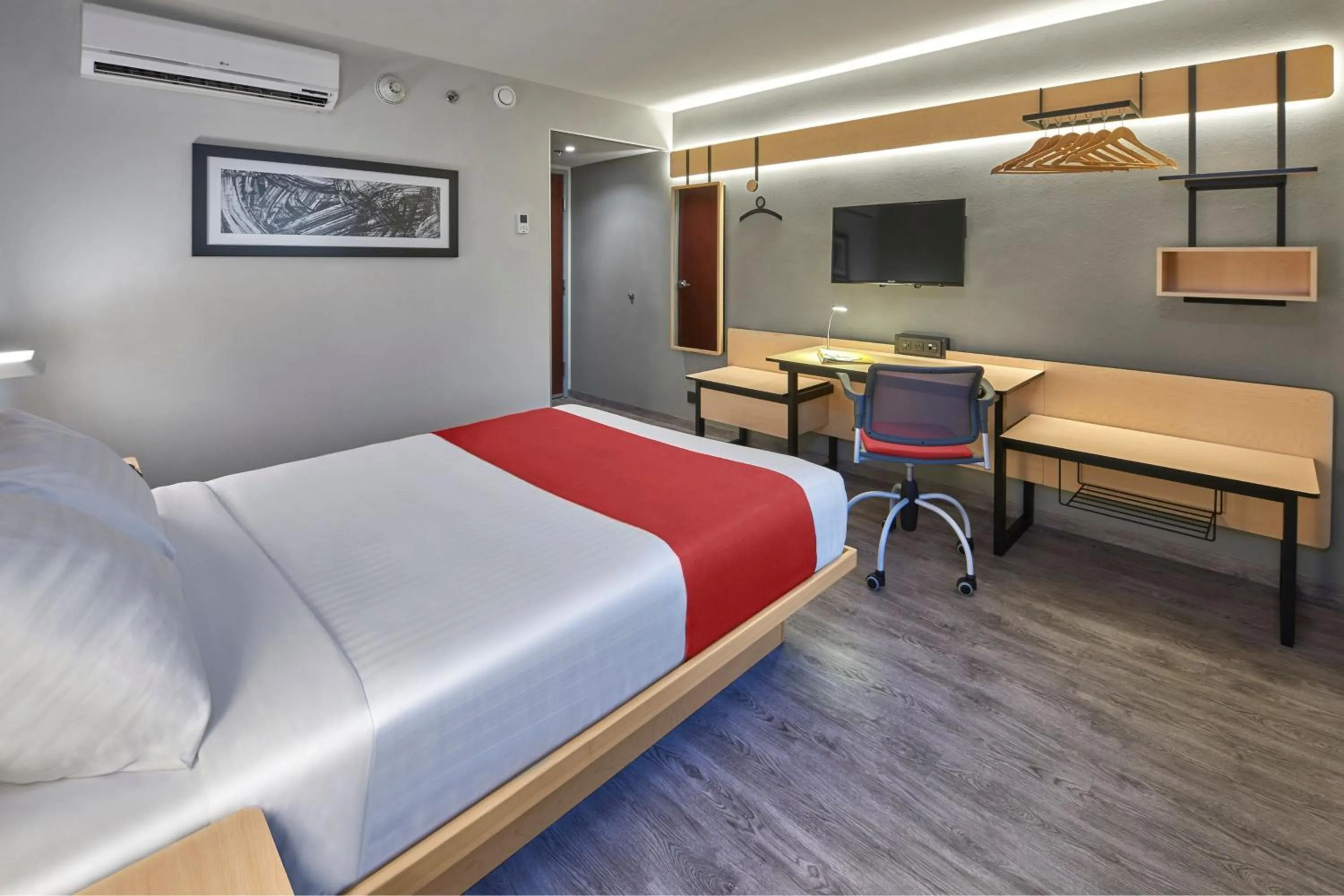 Bedroom, Bed in City Express by Marriott San Luis Potosi Zona Universitaria