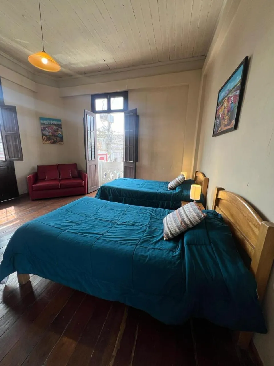 Bed in Flying Dog Hostel Arequipa