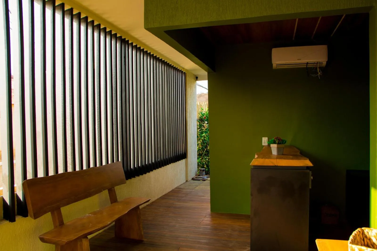 Seating area in Pousada Gaucha