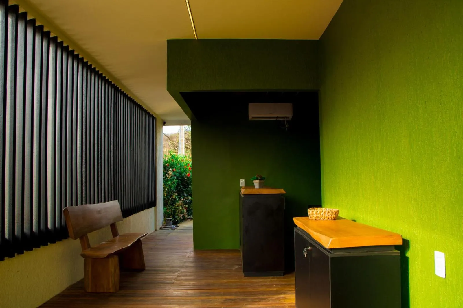Seating area in Pousada Gaucha