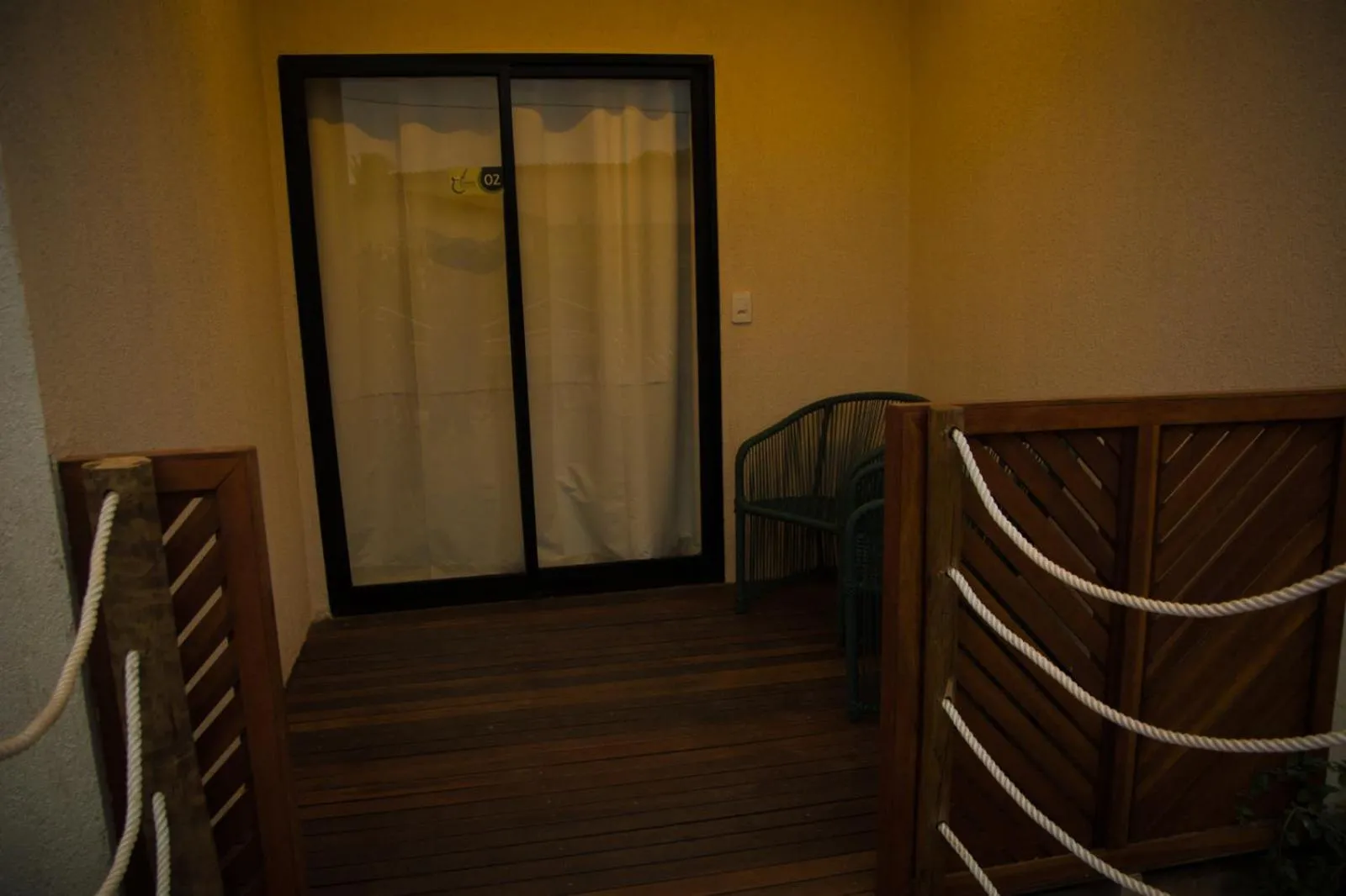 Balcony/Terrace in Pousada Gaucha