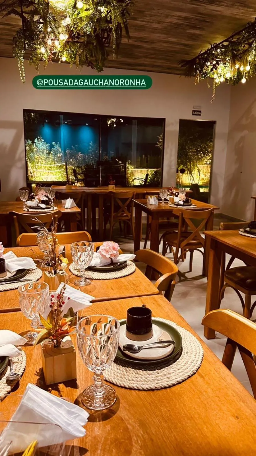 Restaurant/places to eat in Pousada Gaucha