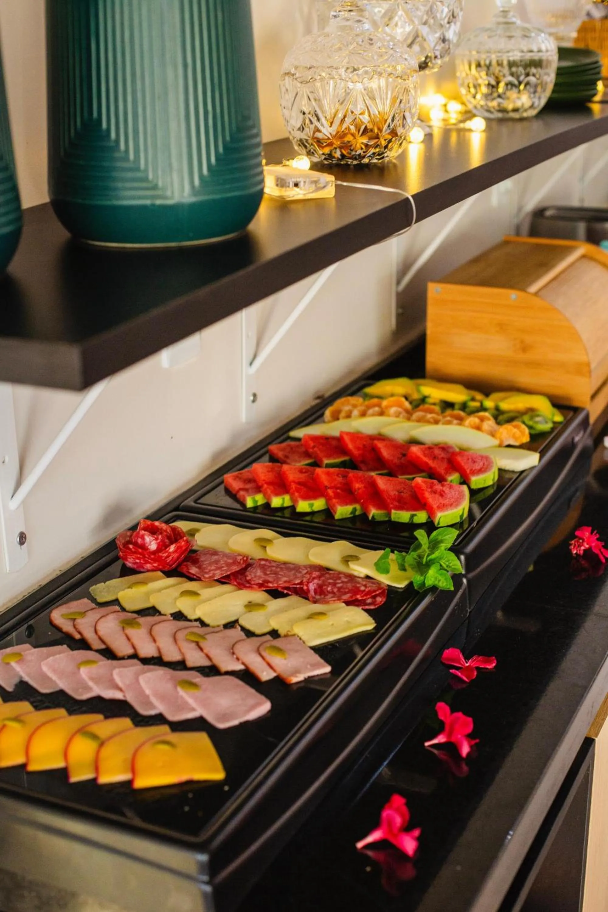 Buffet breakfast in Pousada Gaucha