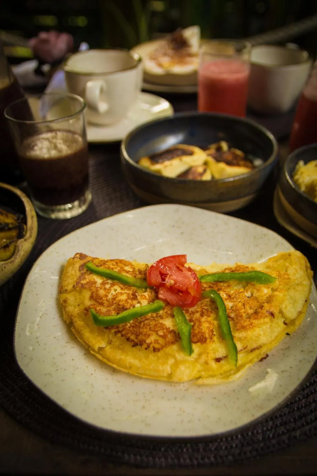 Food and drinks in Pousada Gaucha