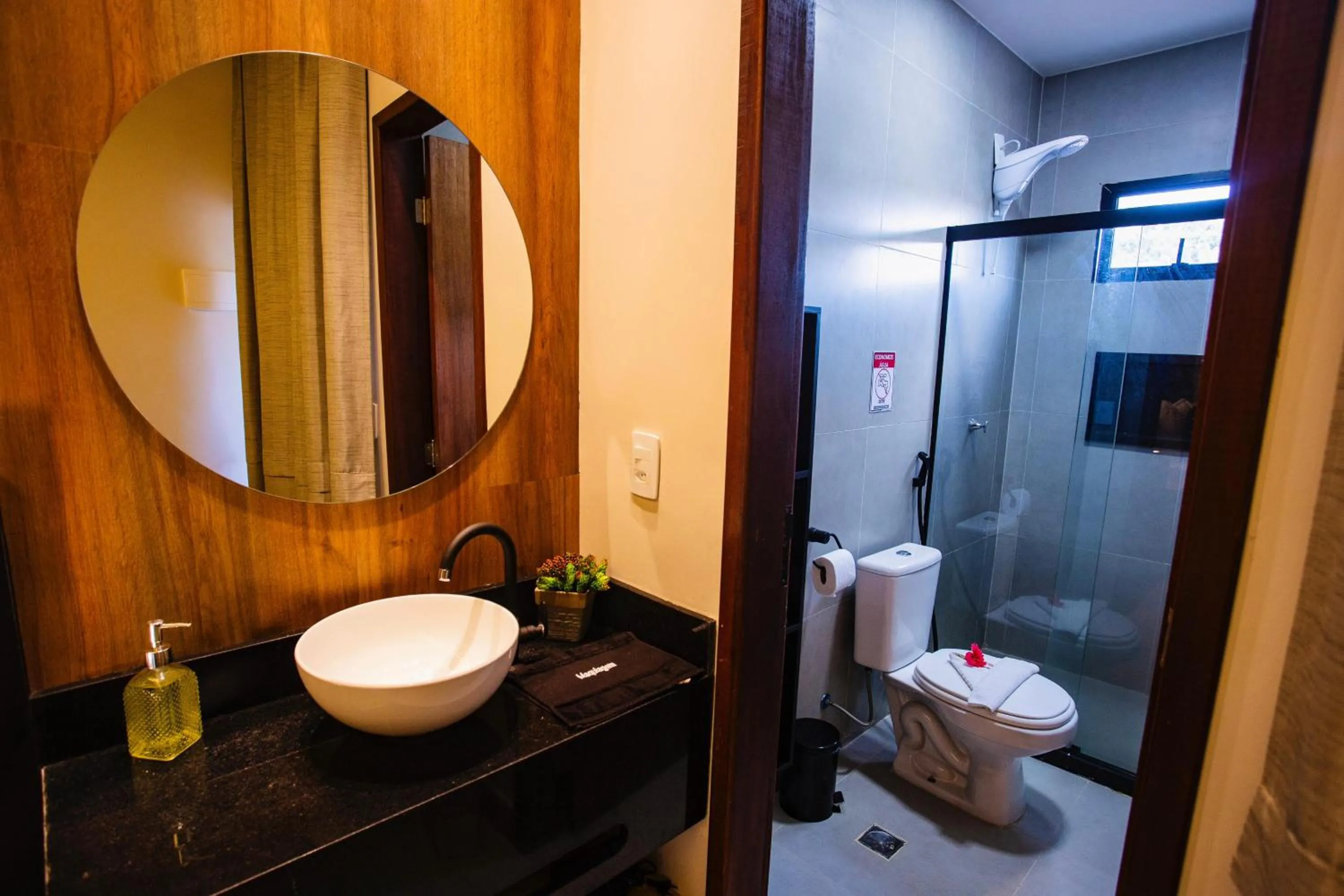 Toilet in Pousada Gaucha