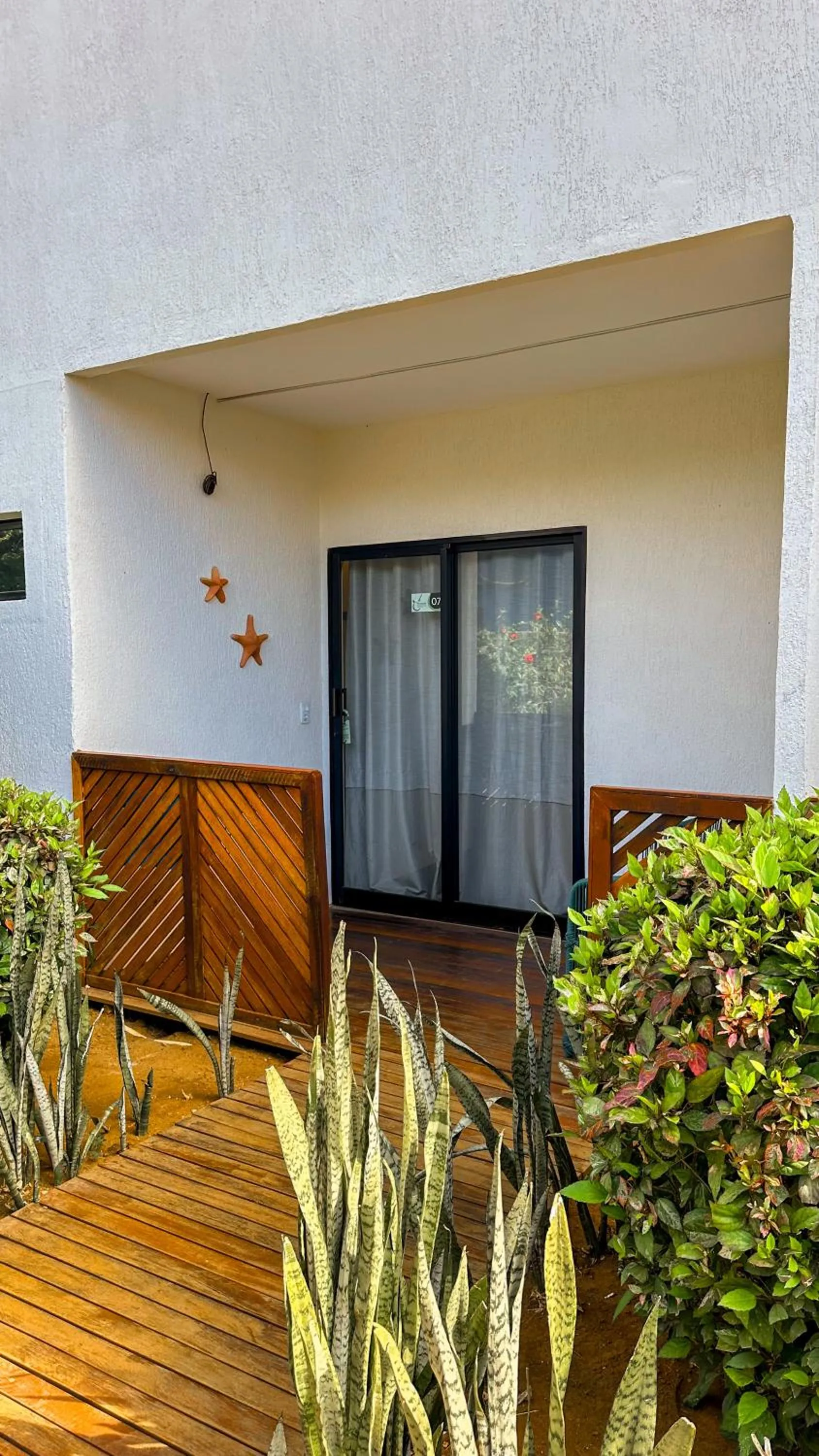 Balcony/Terrace in Pousada Gaucha