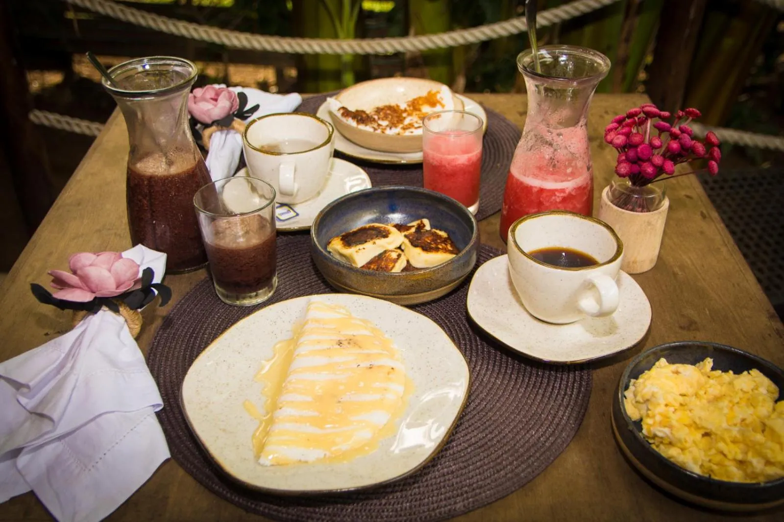 Breakfast in Pousada Gaucha