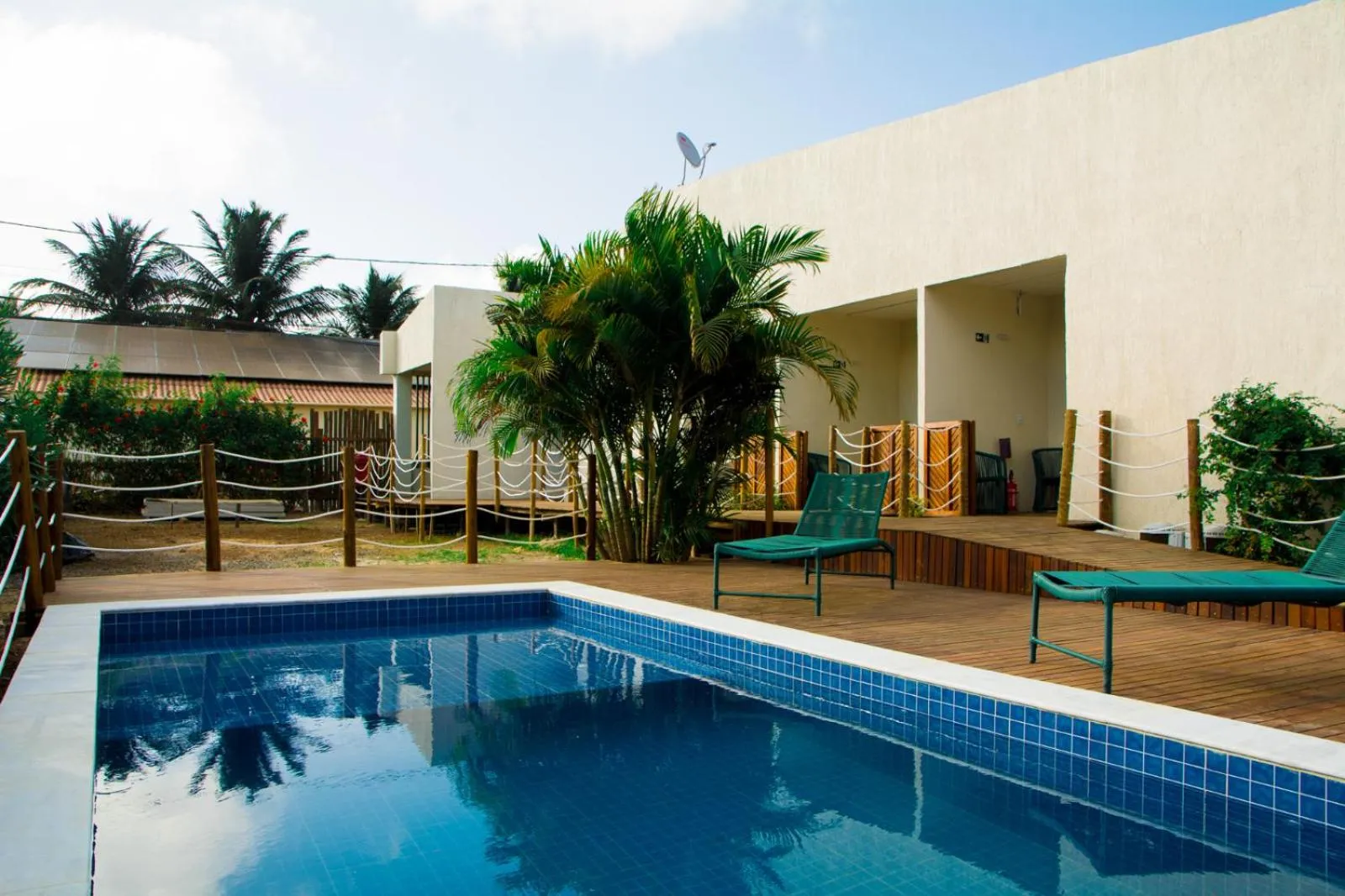 Swimming pool in Pousada Gaucha