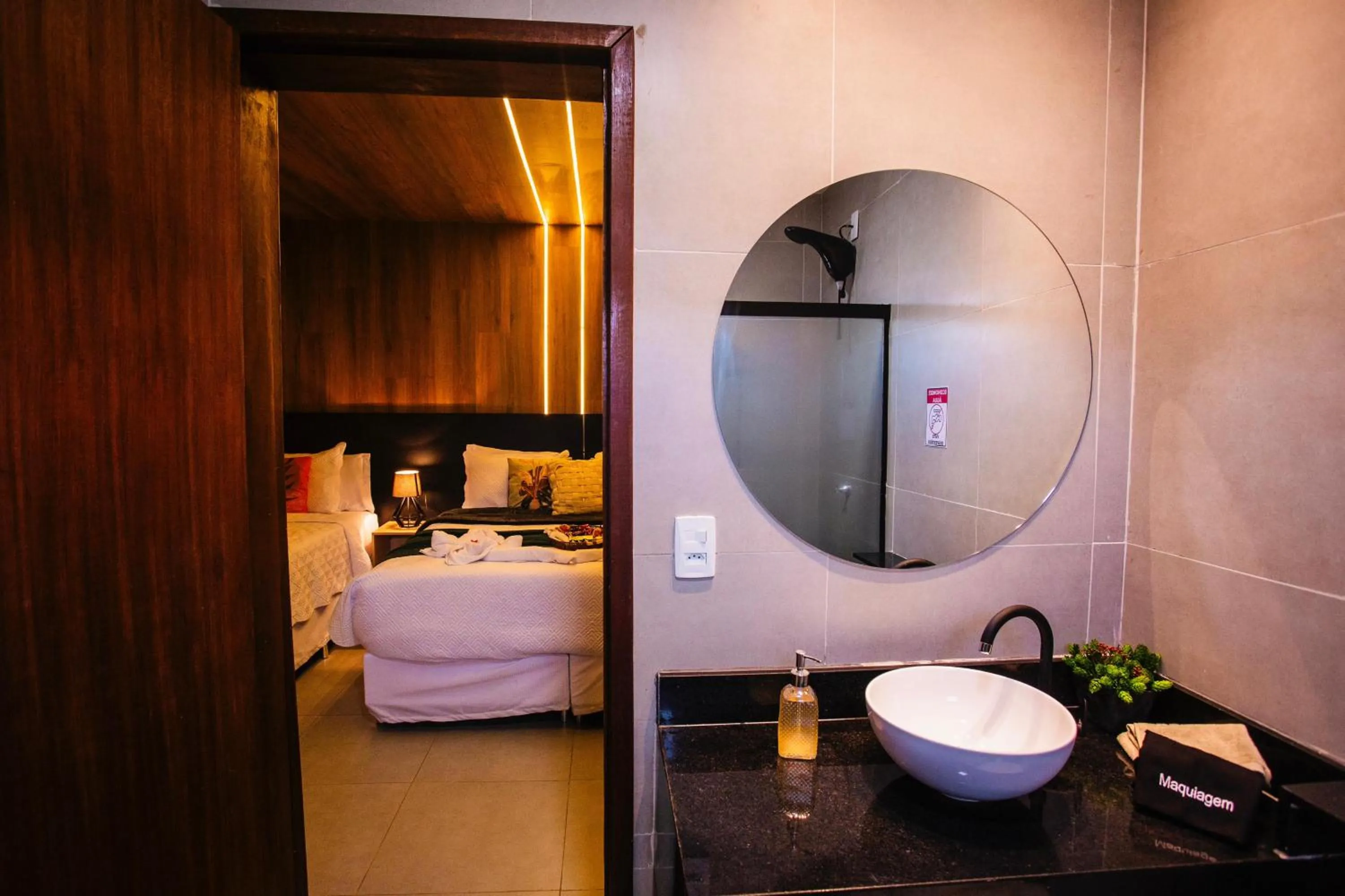 Bathroom in Pousada Gaucha