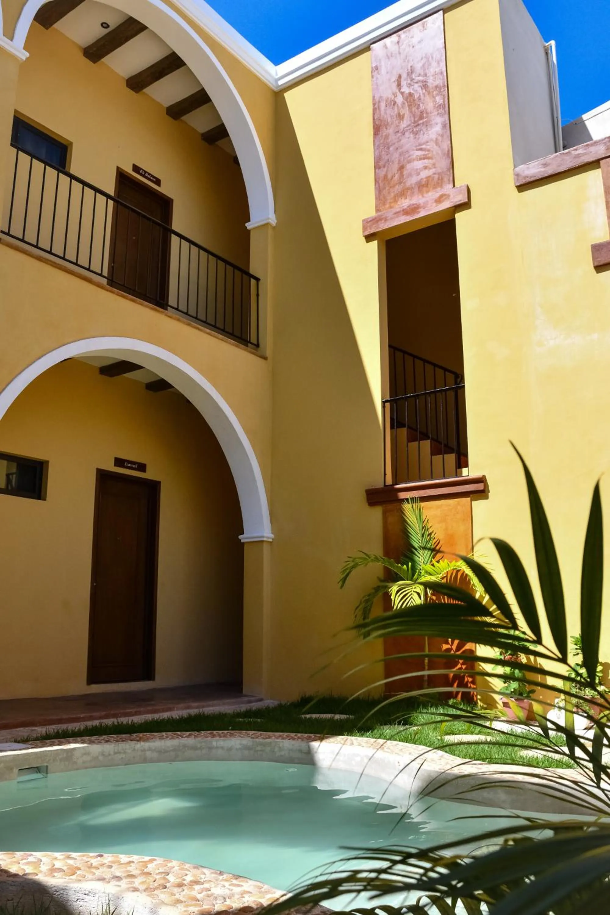 Facade/entrance in Casa Sisal Valladolid Yuc