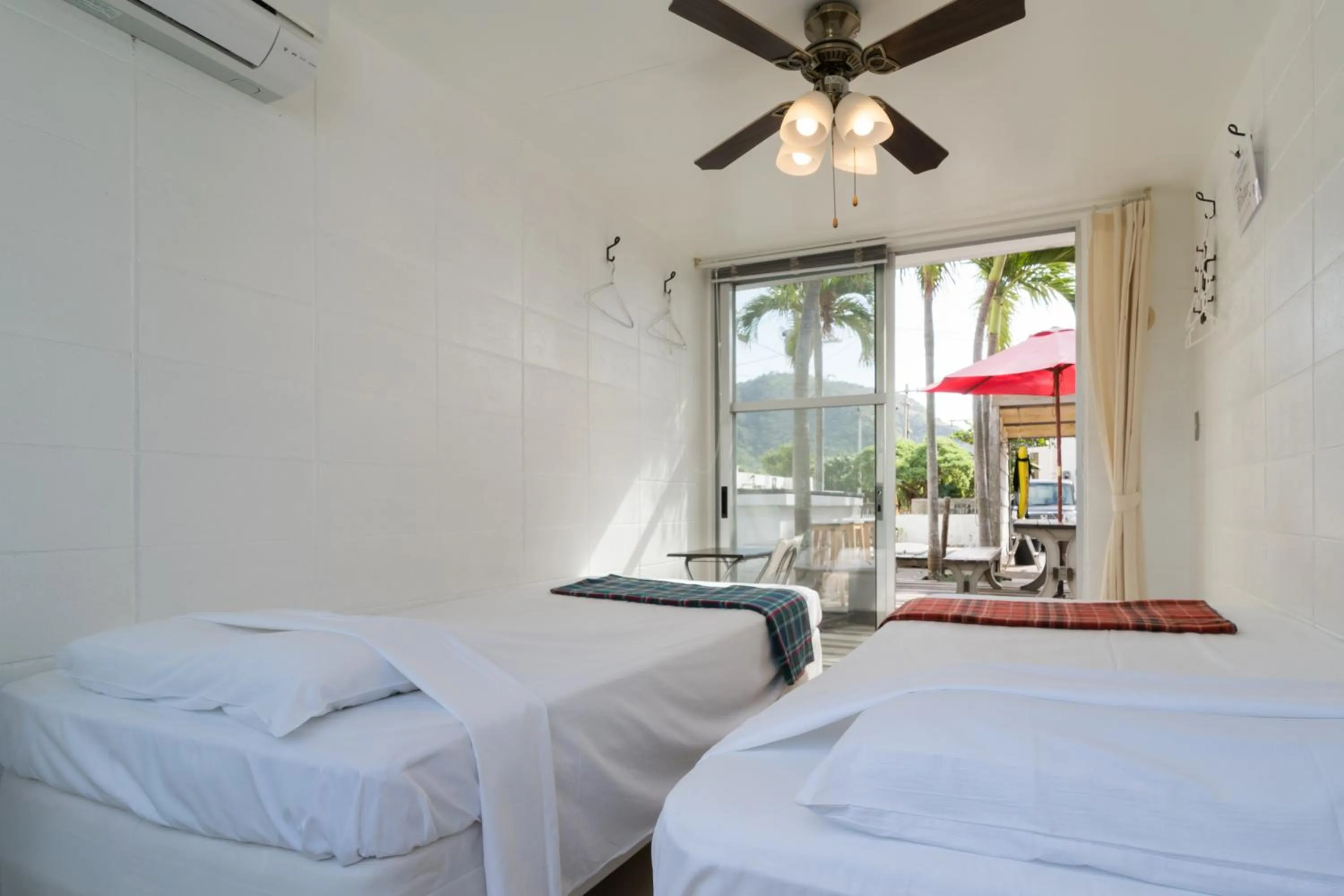 Bed in Hanamuro Inn Aka Island