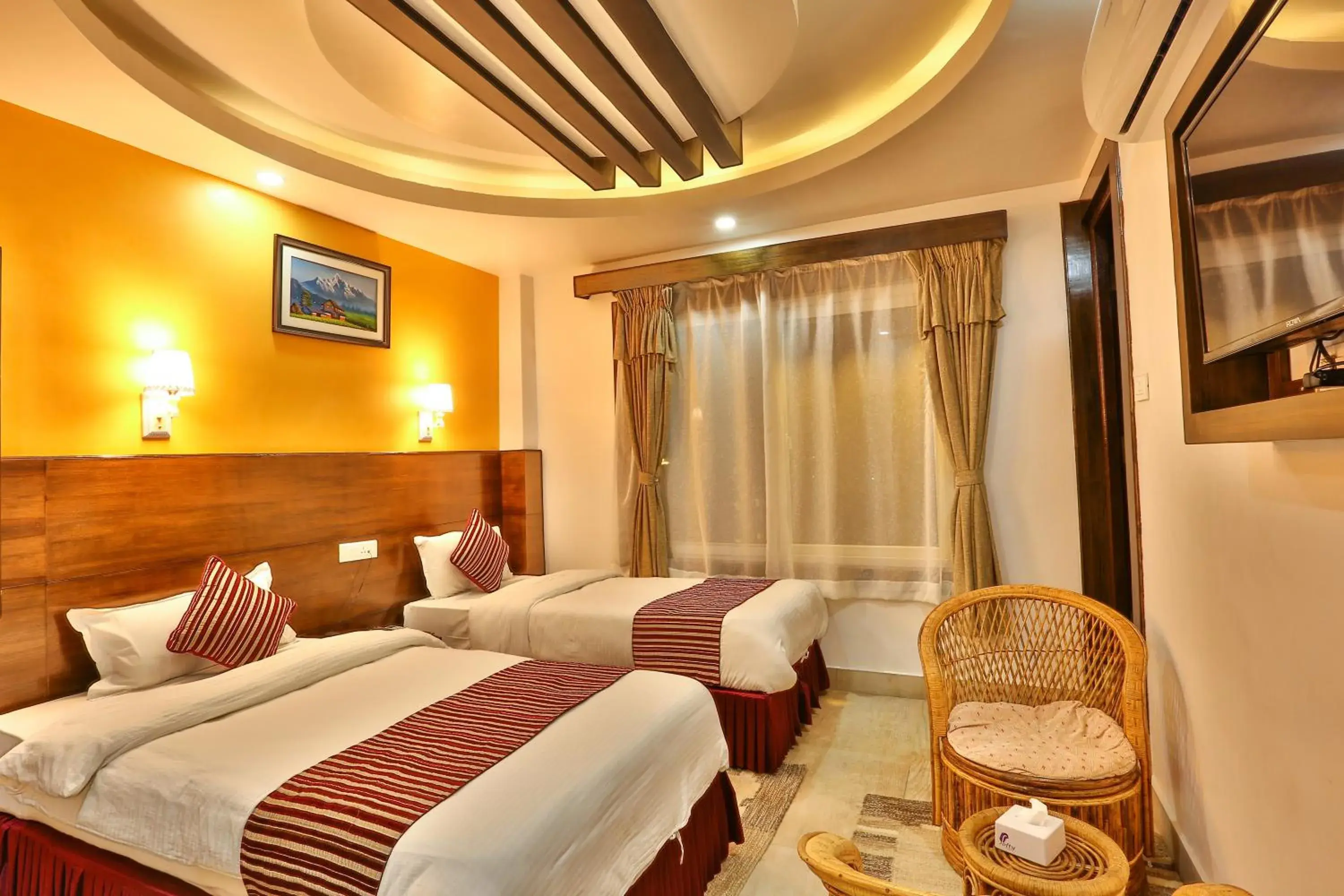 Deluxe Twin Room in Hotel Lakeside Pvt. Ltd. Deluxe Twin Room in Hotel Lakeside Pvt. Ltd.