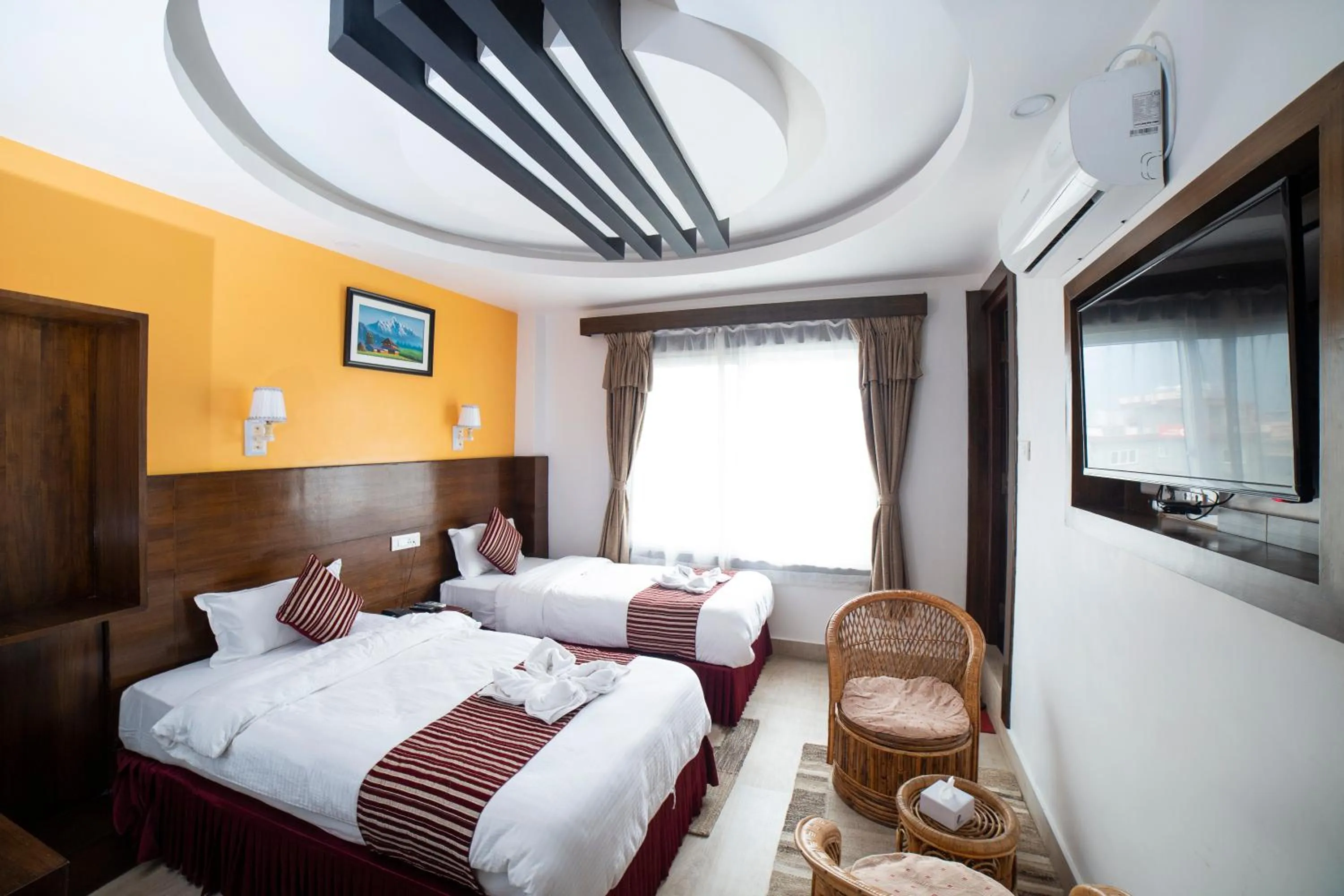 Bedroom, Bed in Hotel Lakeside Pvt. Ltd.