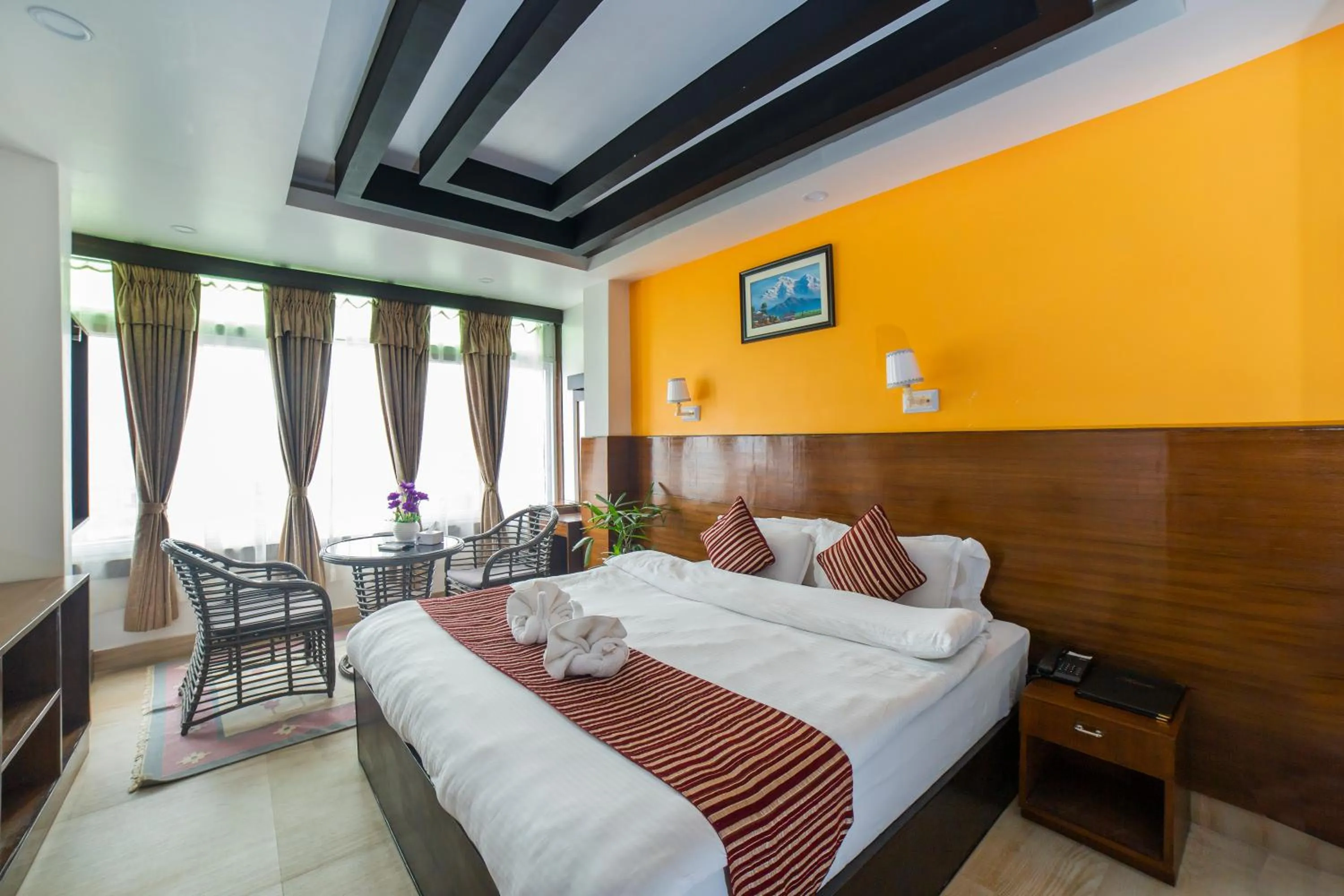 Bedroom, Bed in Hotel Lakeside Pvt. Ltd.