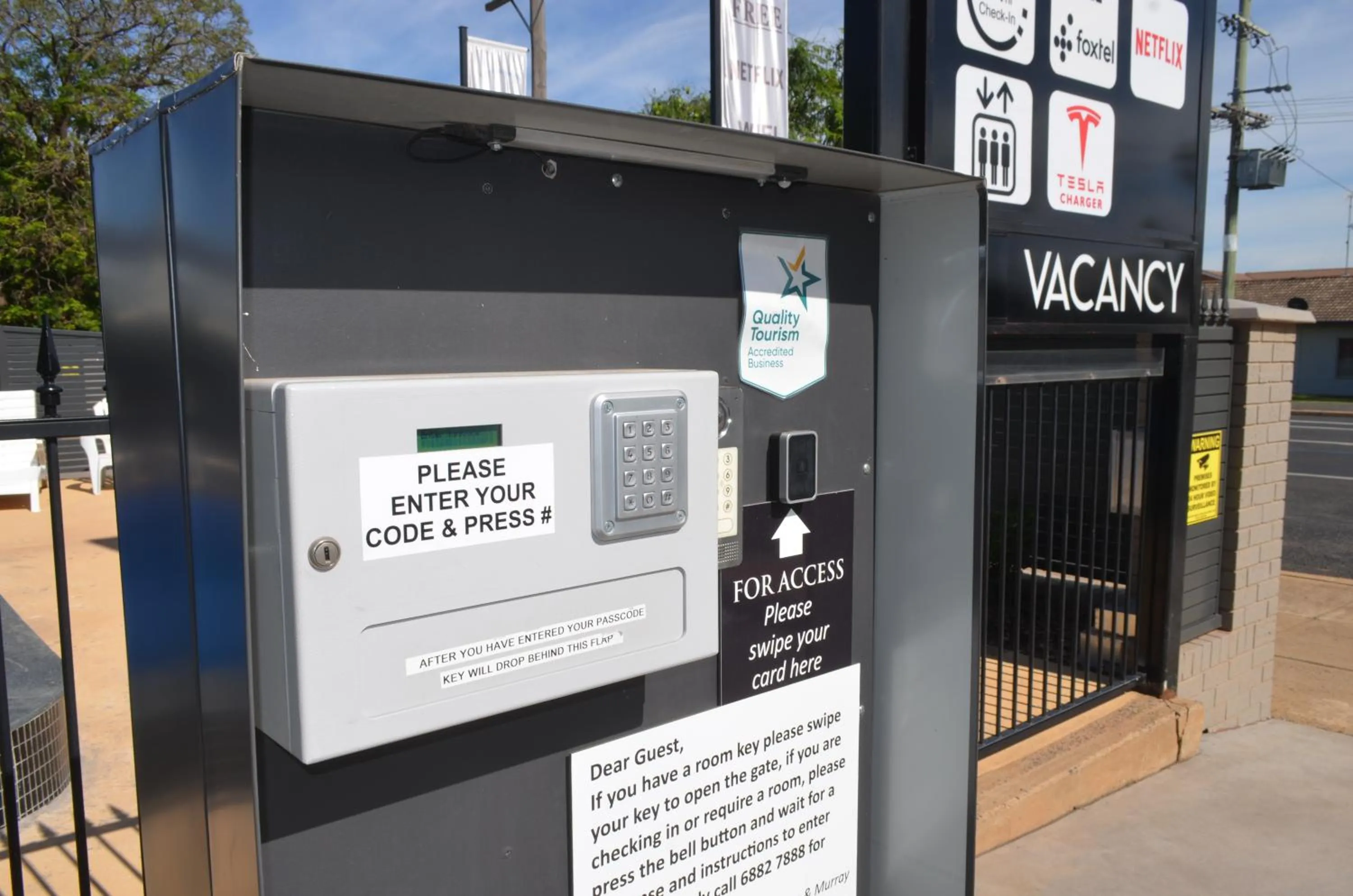 Property building in Orana Motel