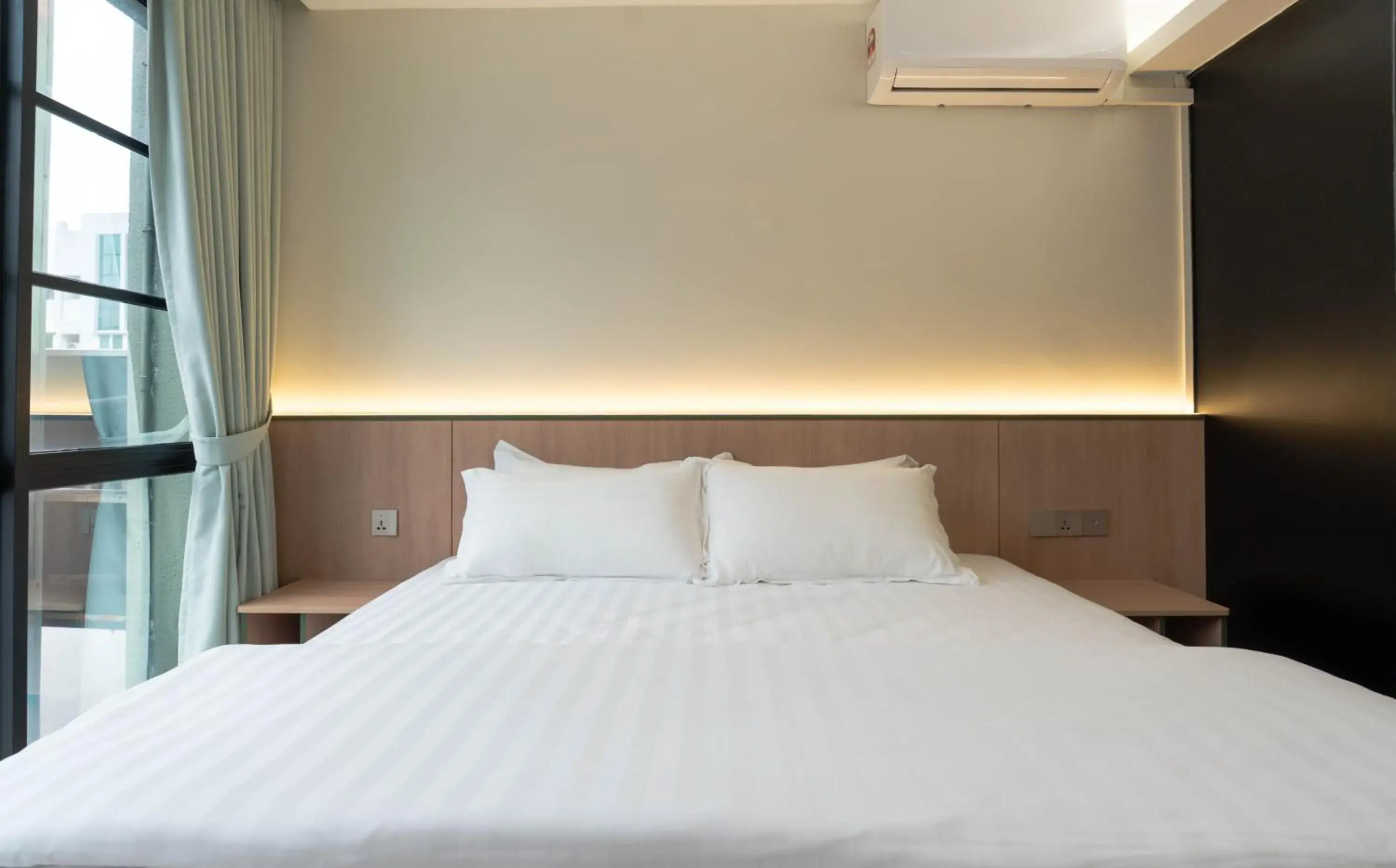 Bed in Green Hotel Bed in Green Hotel