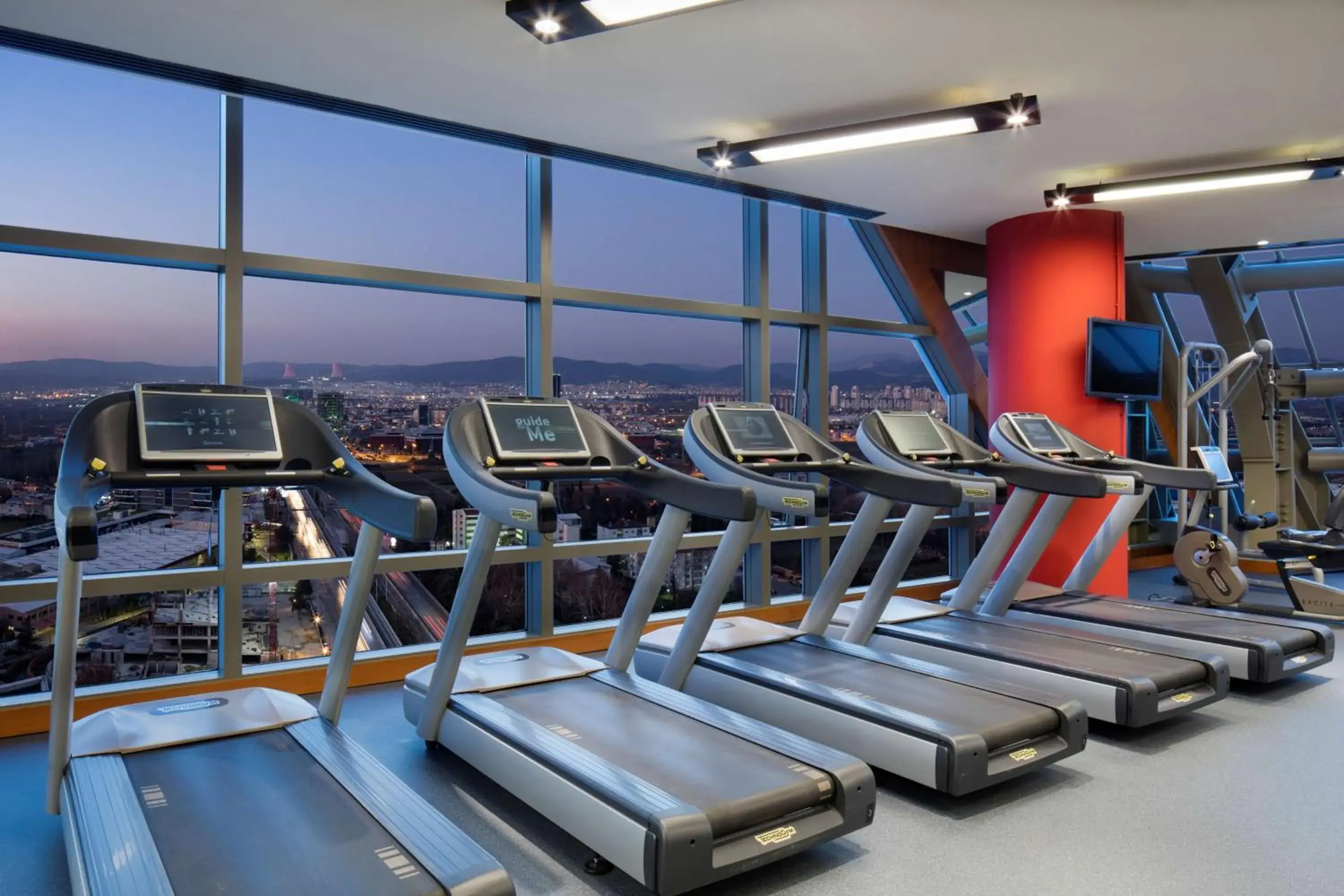 Fitness centre/facilities in Hilton Bursa Convention Center & Spa Fitness centre/facilities in Hilton Bursa Convention Center & Spa