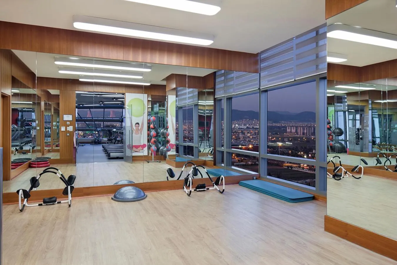 Fitness centre/facilities in Hilton Bursa Convention Center & Spa