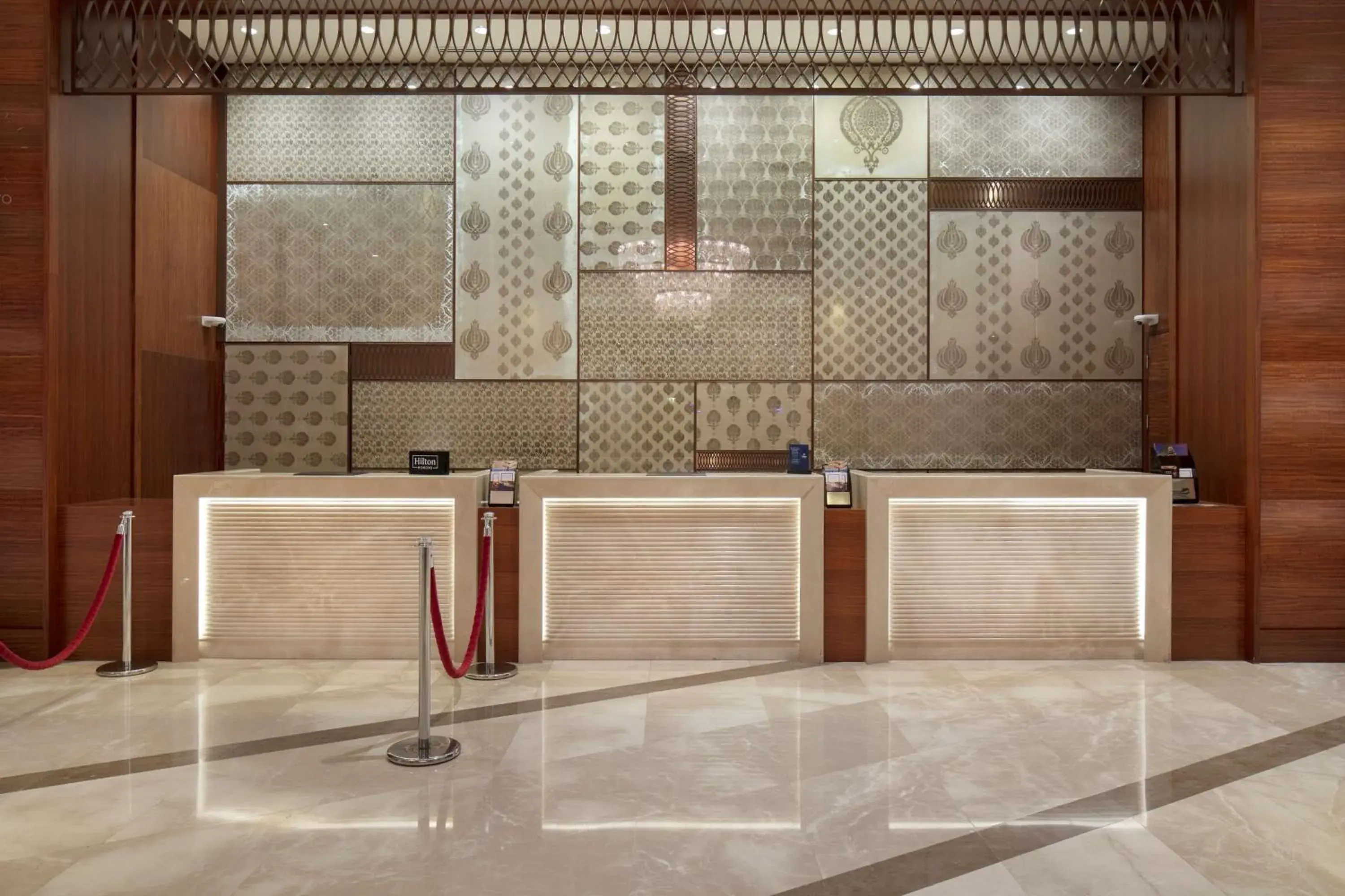 Lobby or reception in Hilton Bursa Convention Center & Spa Lobby or reception in Hilton Bursa Convention Center & Spa