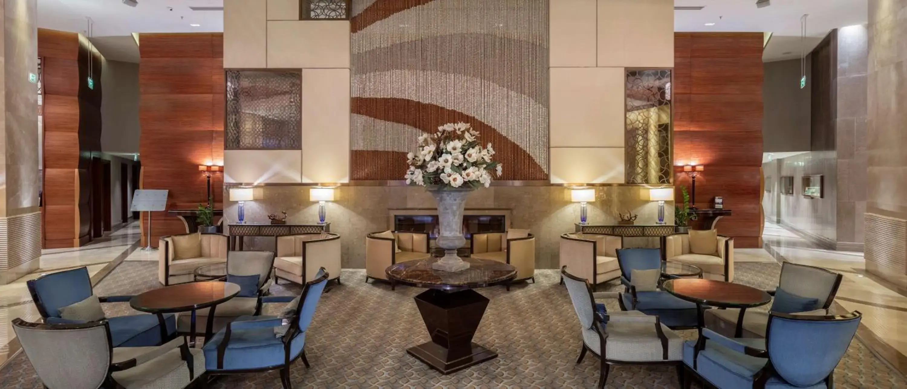 Lobby or reception in Hilton Bursa Convention Center & Spa Lobby or reception in Hilton Bursa Convention Center & Spa