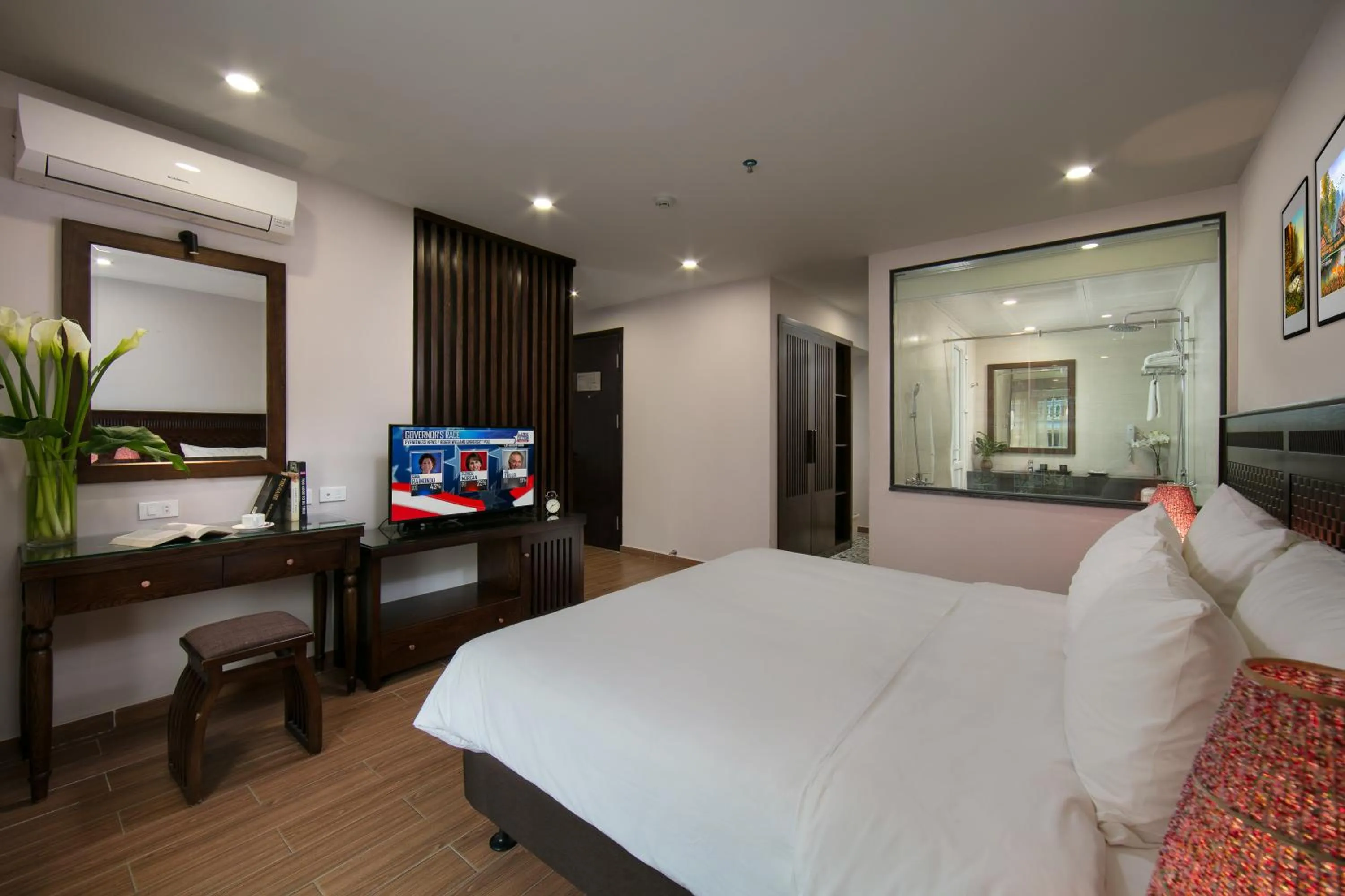Photo of the whole room, Bed in Azure Sapa Hotel