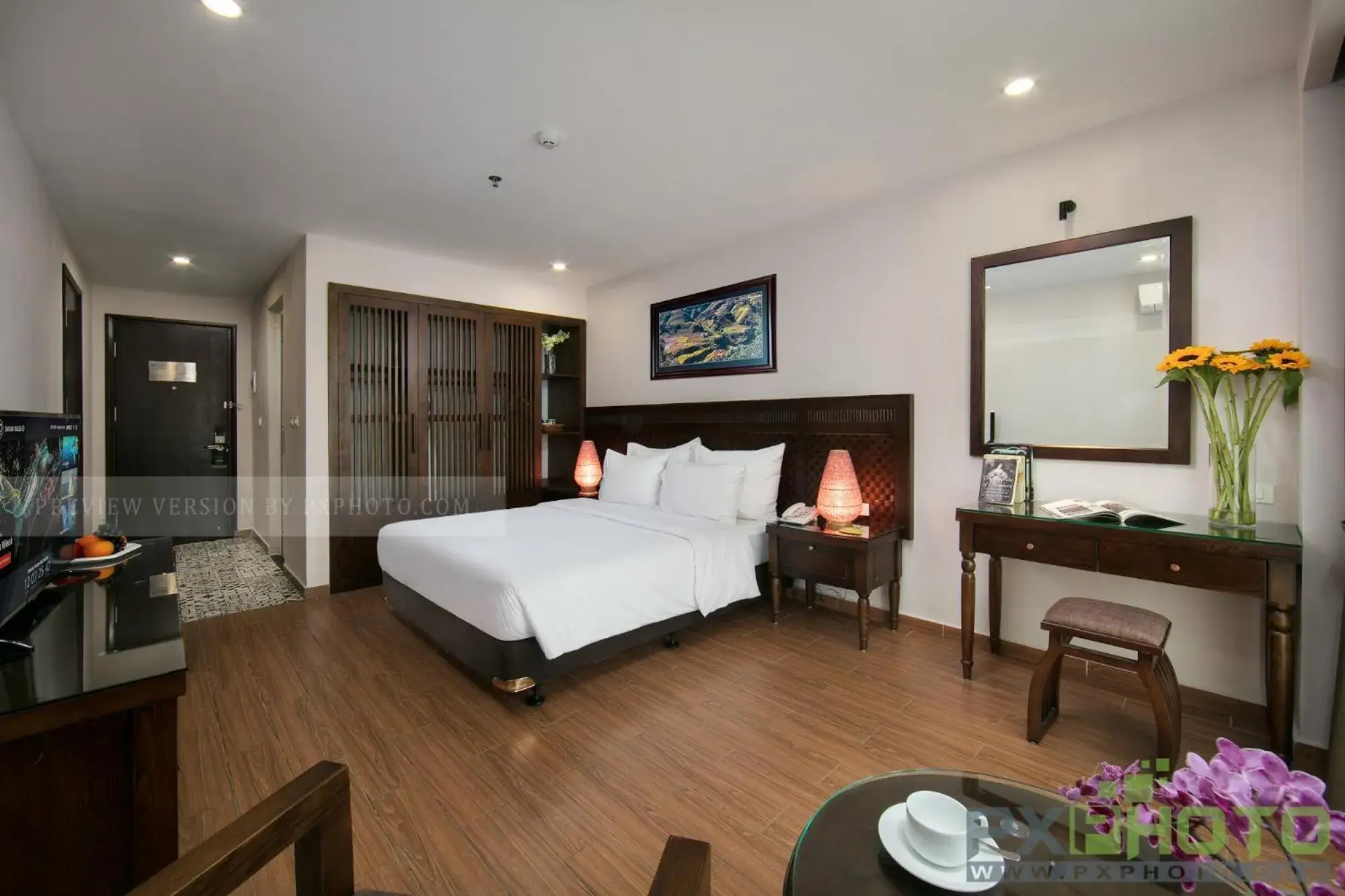 Living room, Bed in Azure Sapa Hotel Living room, Bed in Azure Sapa Hotel