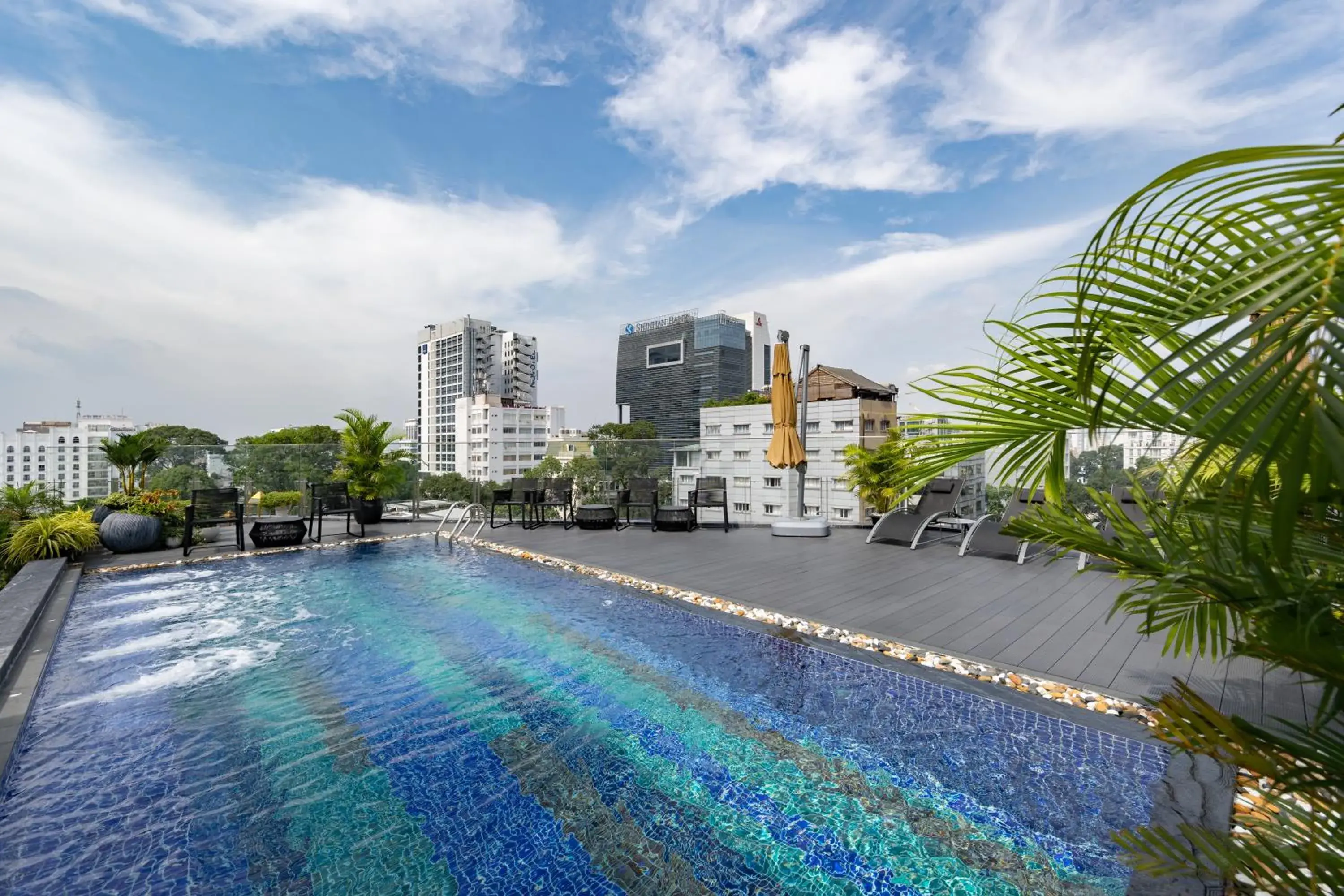 Swimming pool in Bach Suites Saigon, a Member of Design Hotels Swimming pool in Bach Suites Saigon, a Member of Design Hotels