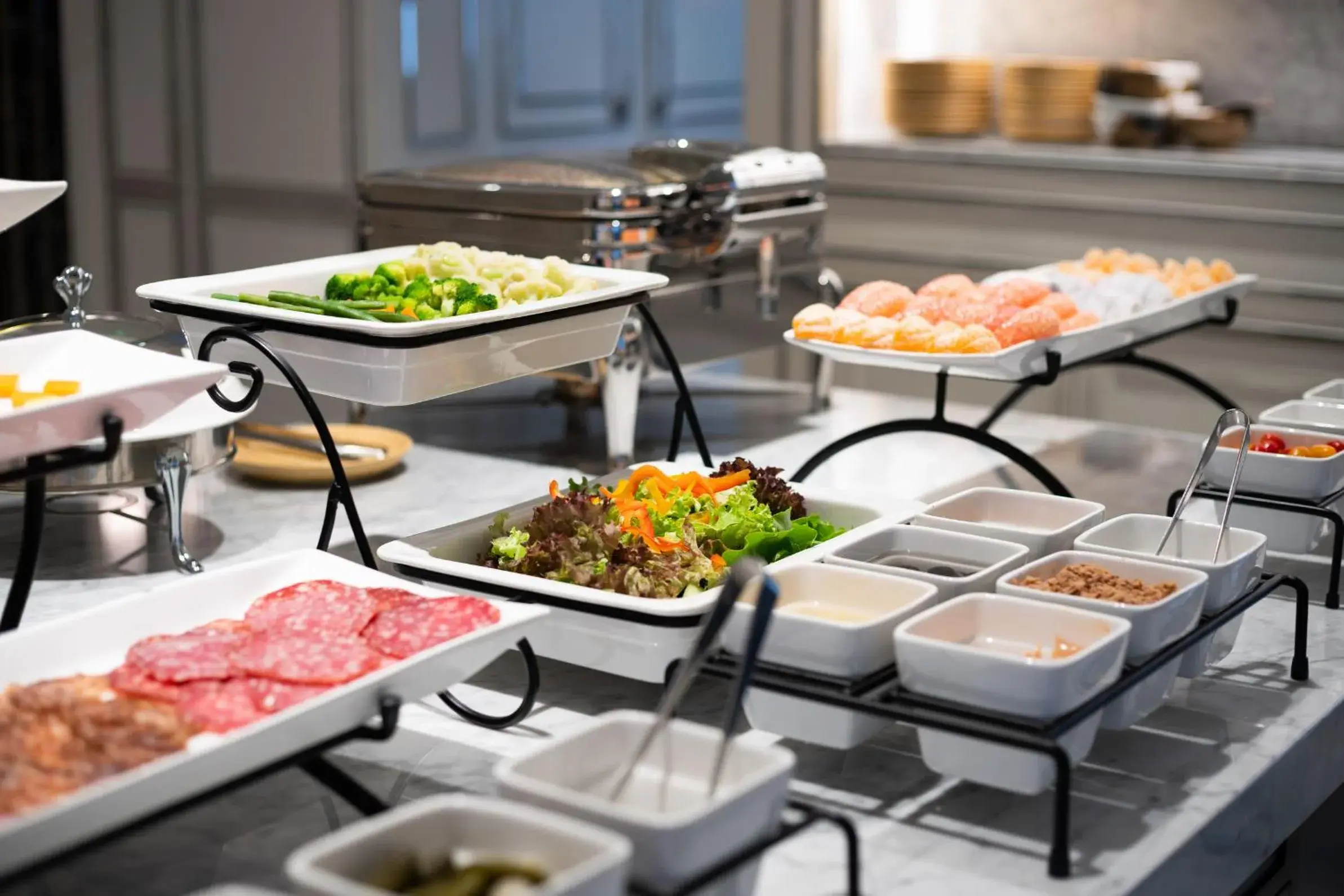 Continental breakfast in Bach Suites Saigon, a Member of Design Hotels Continental breakfast in Bach Suites Saigon, a Member of Design Hotels