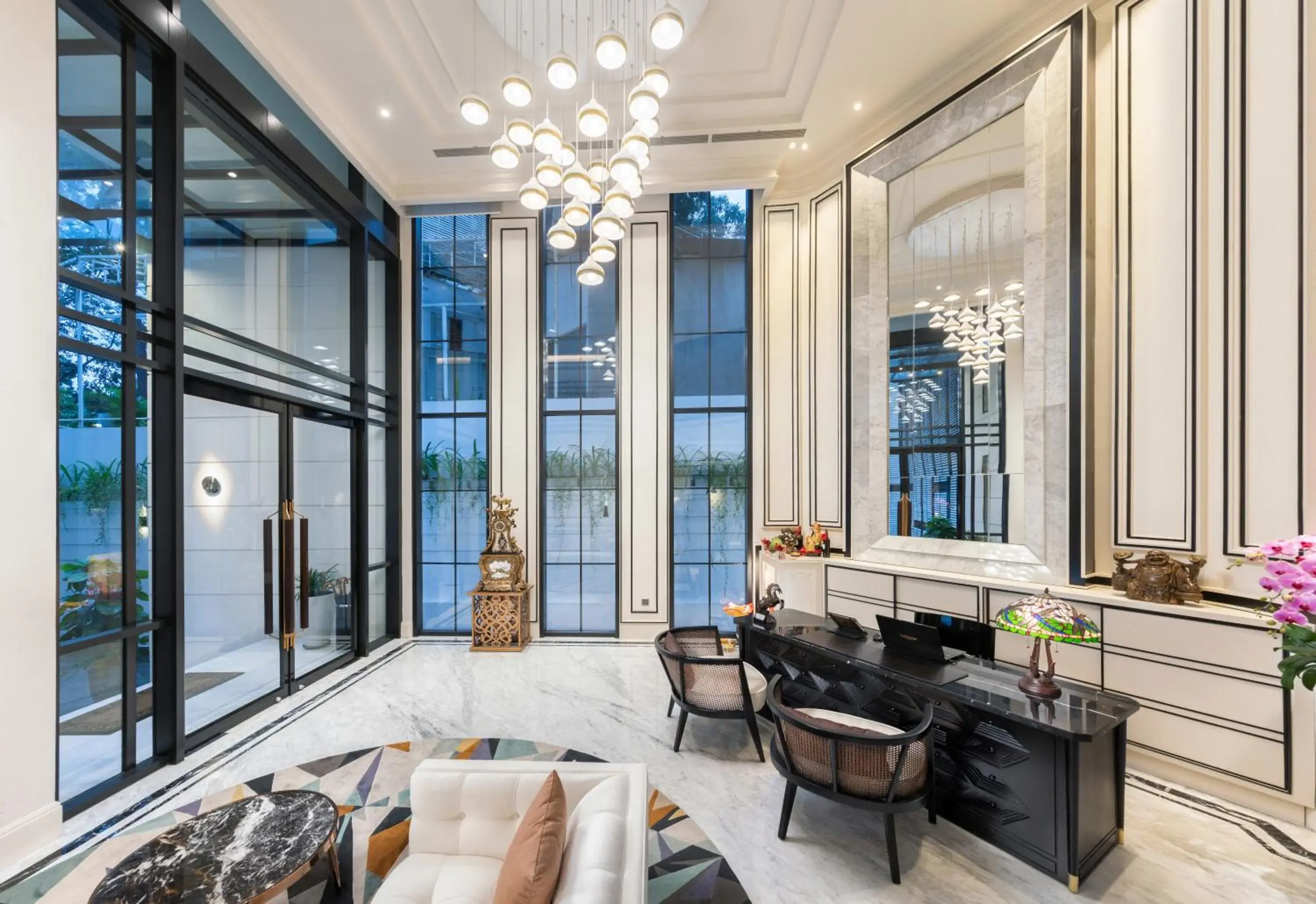 Lobby or reception in Bach Suites Saigon, a Member of Design Hotels Lobby or reception in Bach Suites Saigon, a Member of Design Hotels