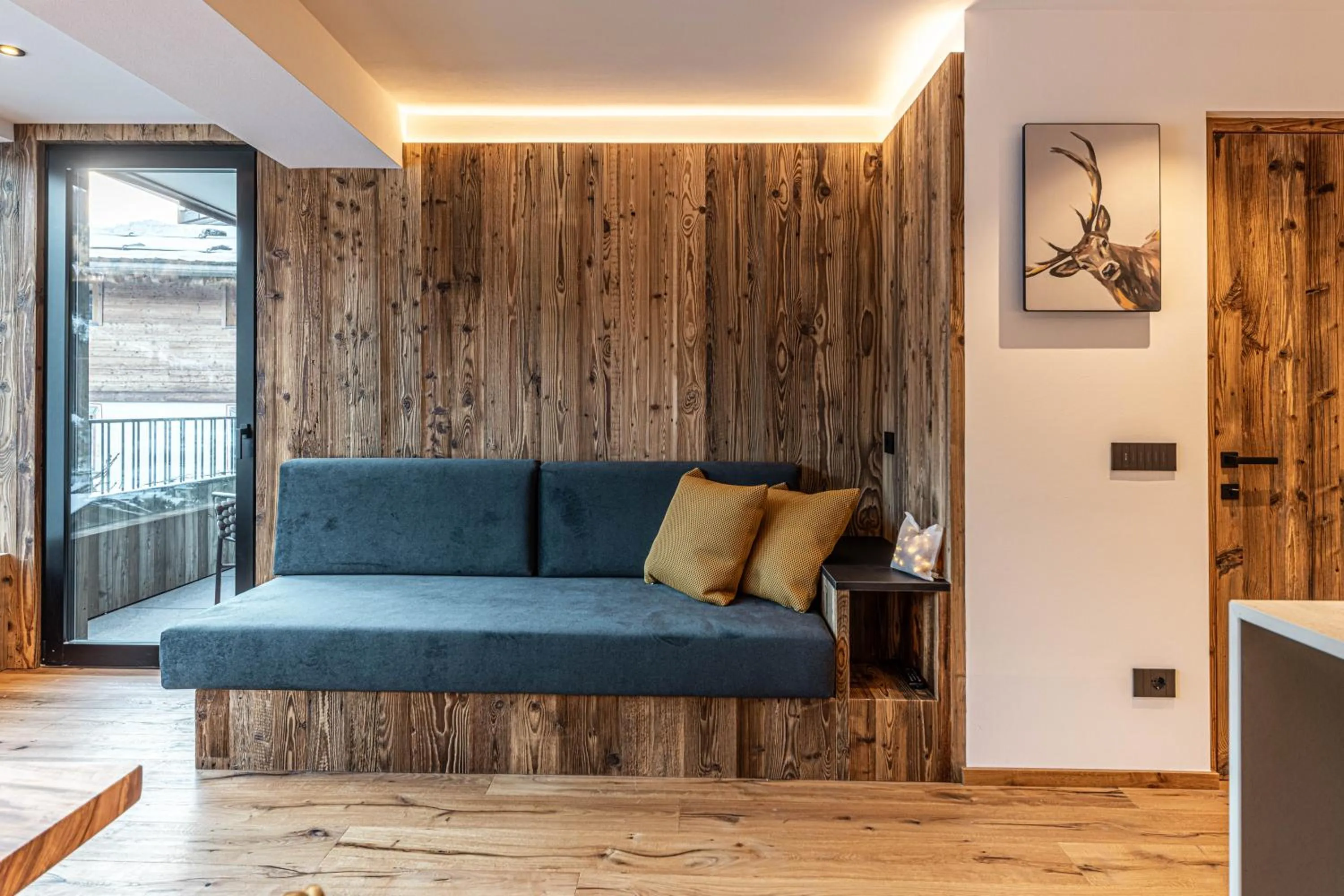 Living room in Enjoy Dolomites - Chalet