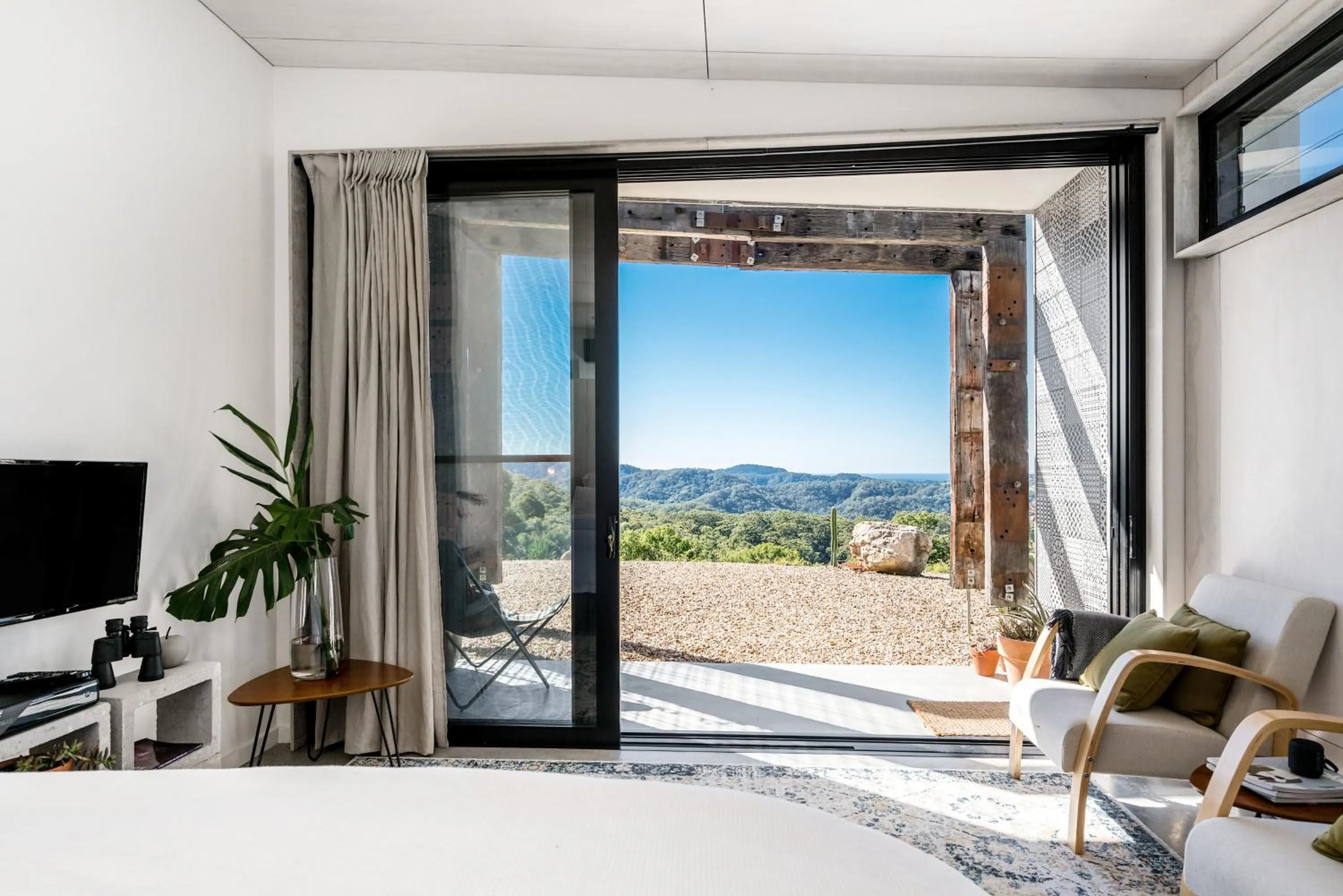 Mountain view in Blackbird Luxury Accommodation