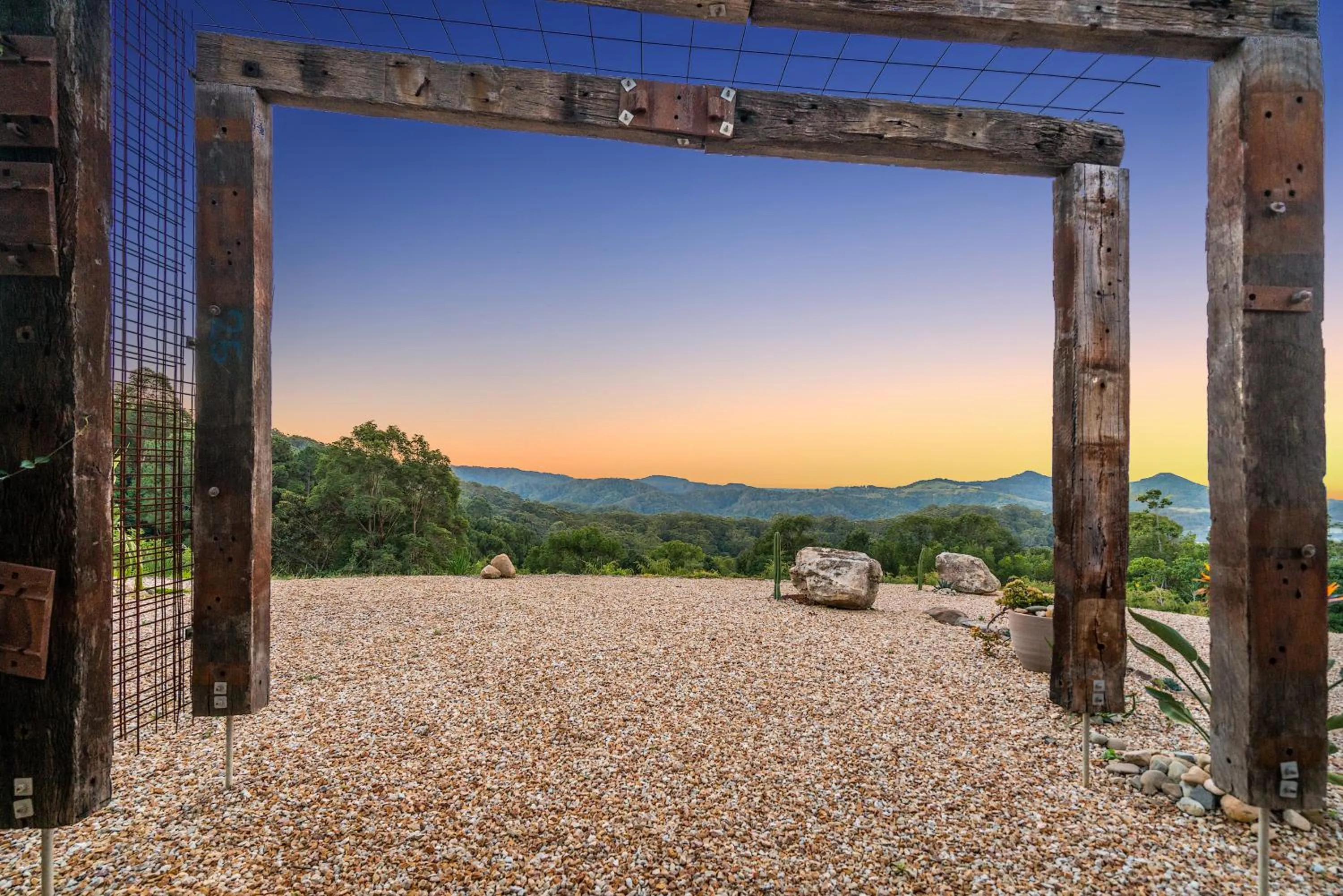 Sunrise in Blackbird Luxury Accommodation