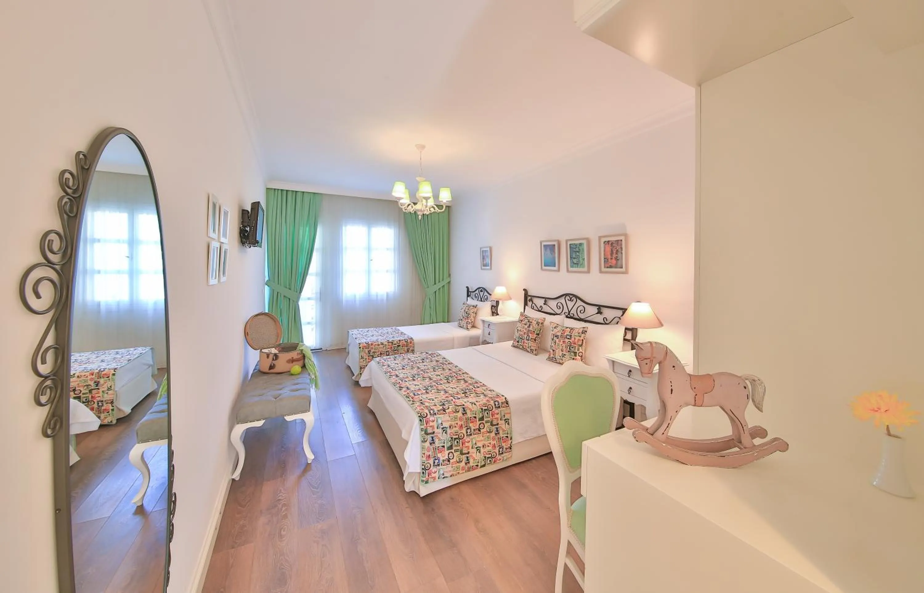 Bed in Alacati Sorf Hotel