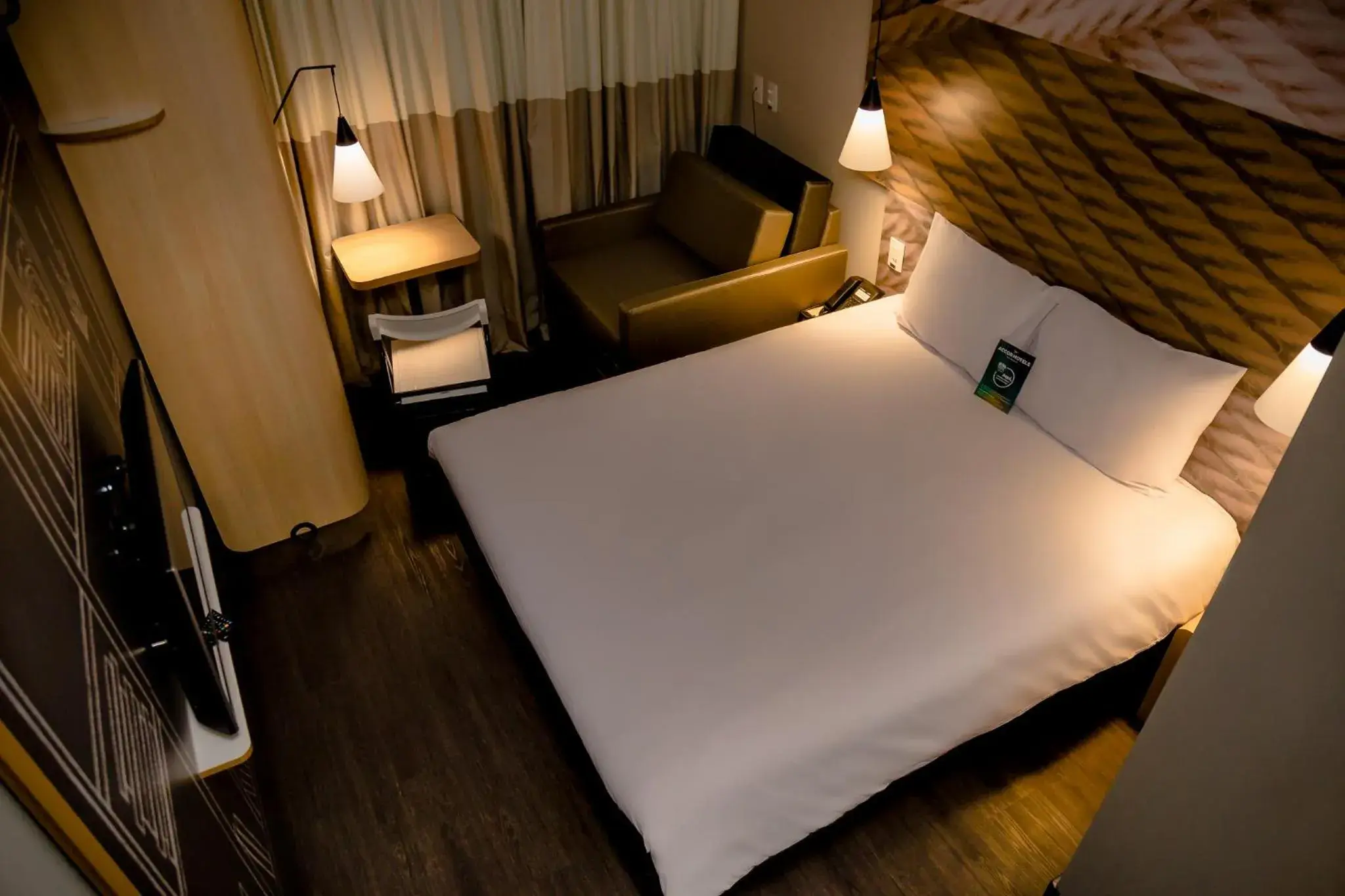 Bed in Ibis Lorena - Circuito da Fé Bed in Ibis Lorena - Circuito da Fé