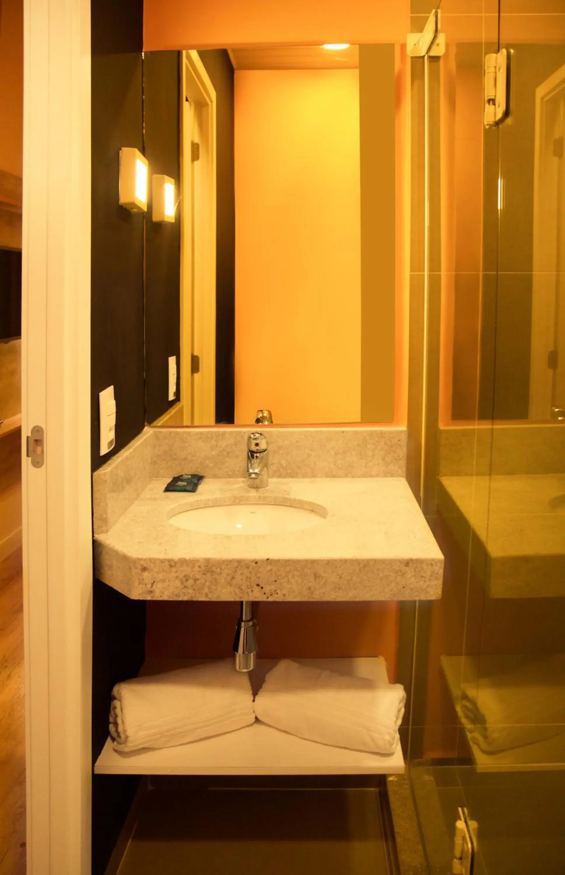 Bathroom in Ibis Budget Lorena - Circuito da Fé Bathroom in Ibis Budget Lorena - Circuito da Fé