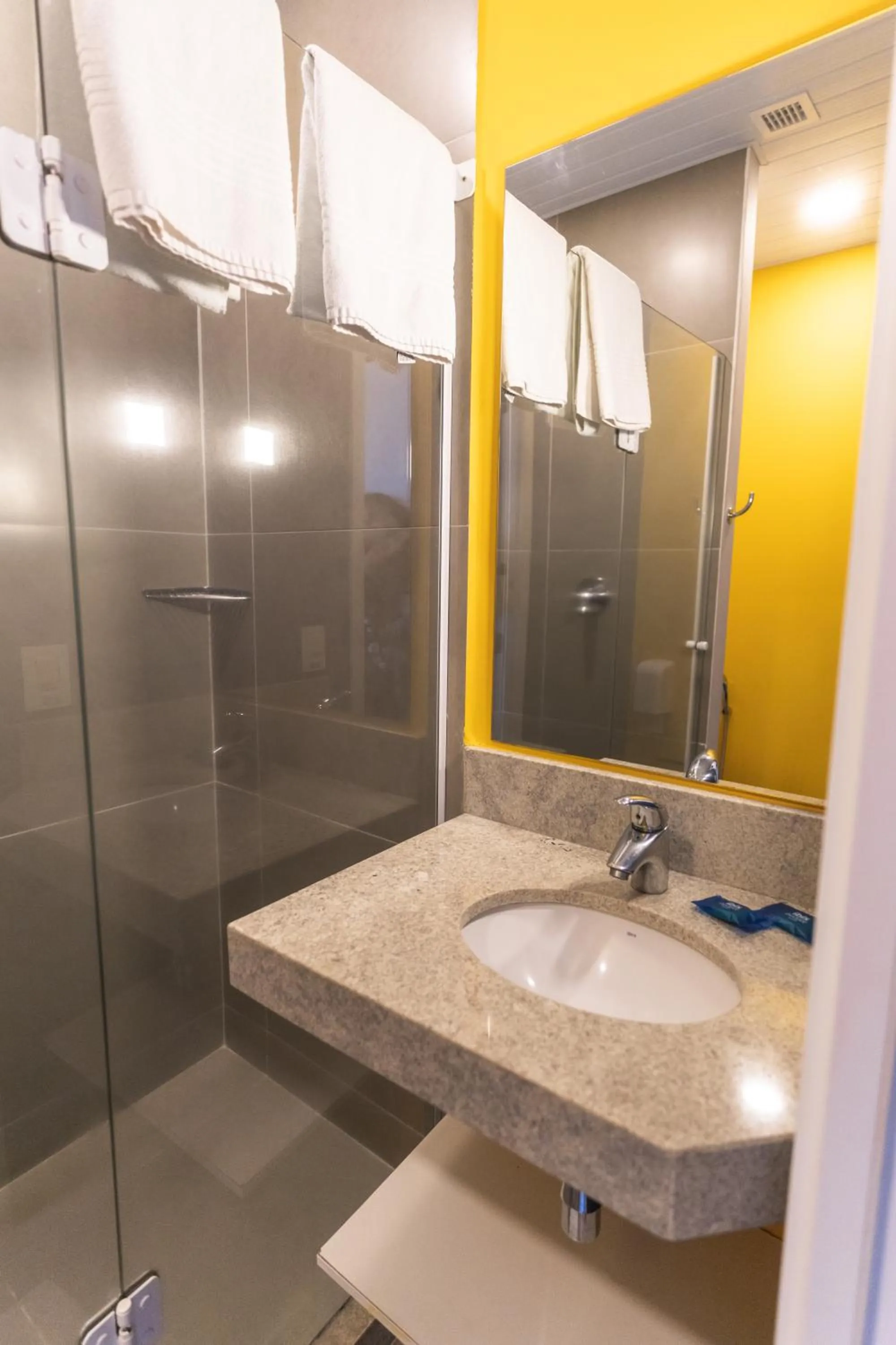 Bathroom in Ibis Budget Lorena - Circuito da Fé