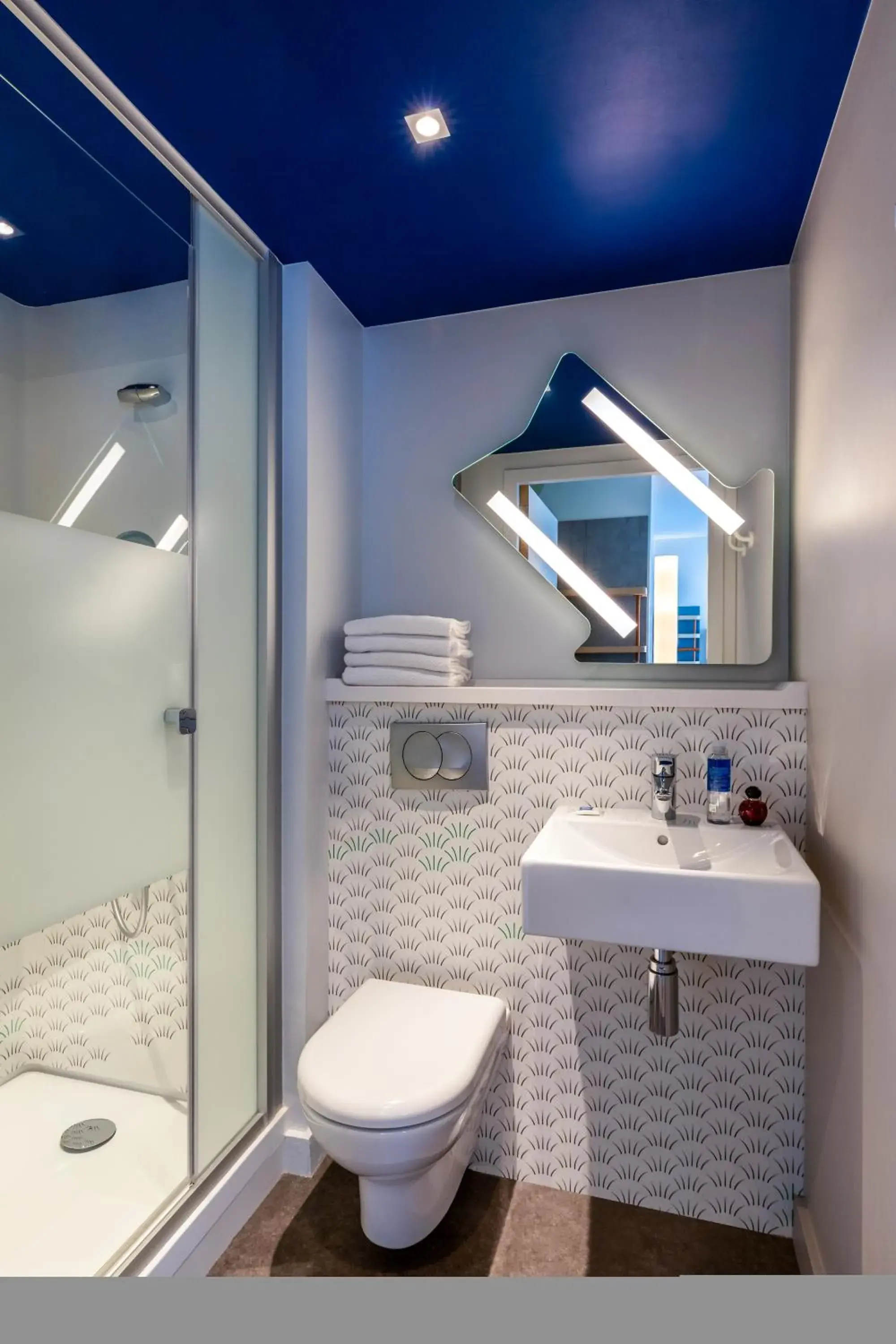 Shower, Bathroom in ibis budget Paris Clichy Mairie