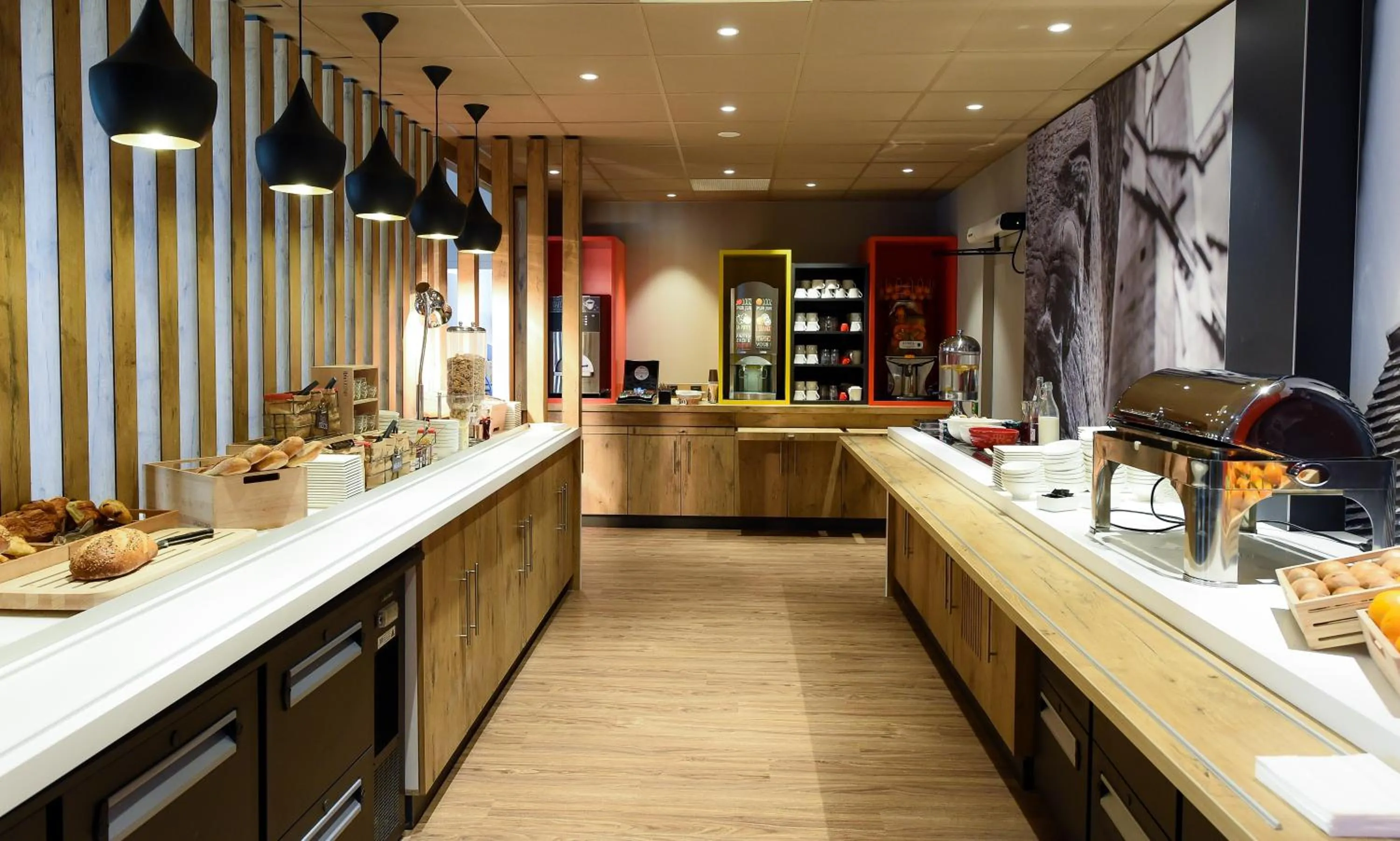 Breakfast in Ibis budget Dijon Centre Clemenceau