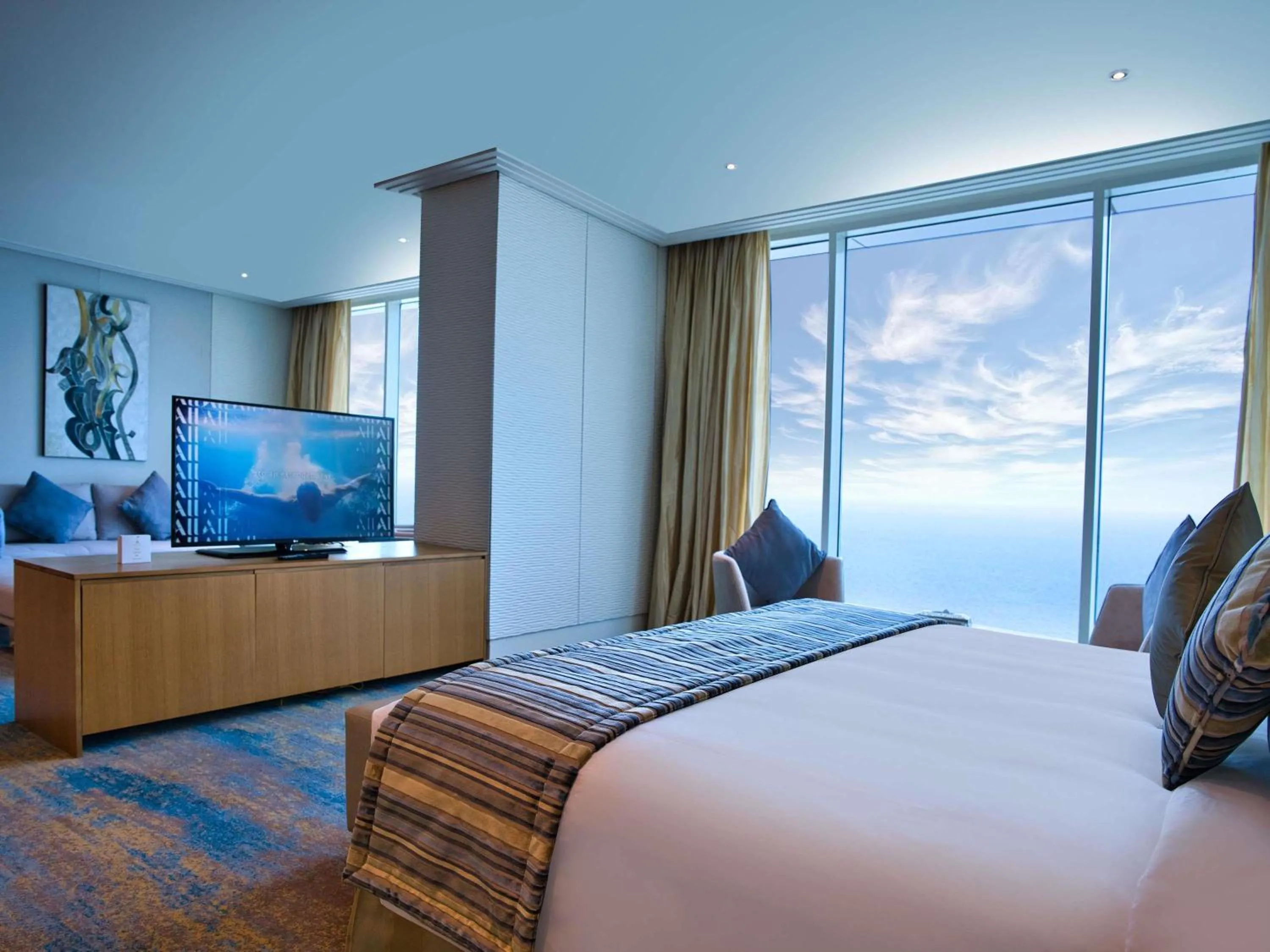 Bedroom, Bed in Novotel Jazan